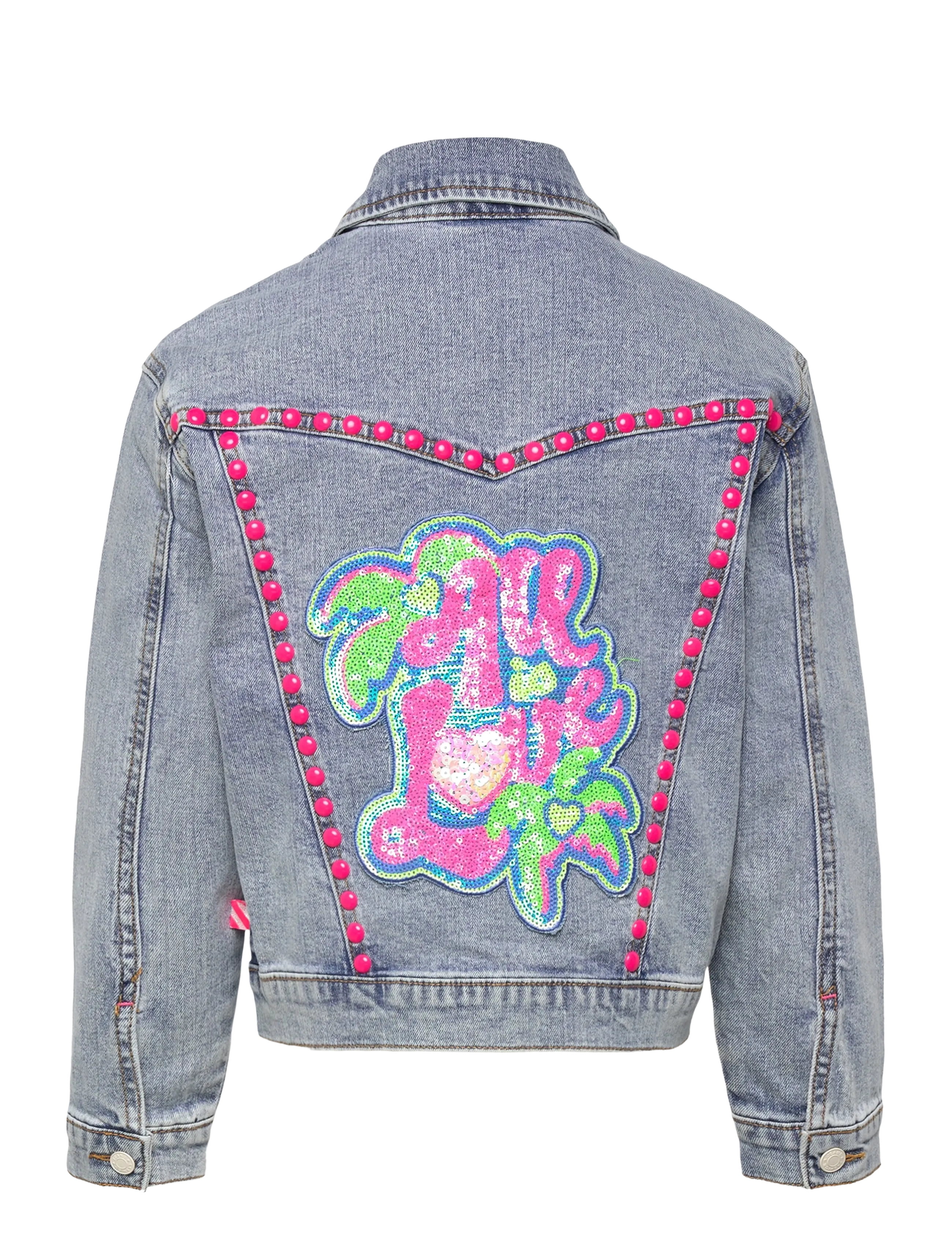 Billieblush - DENIM JACKET - jeansjacken - stone - 1