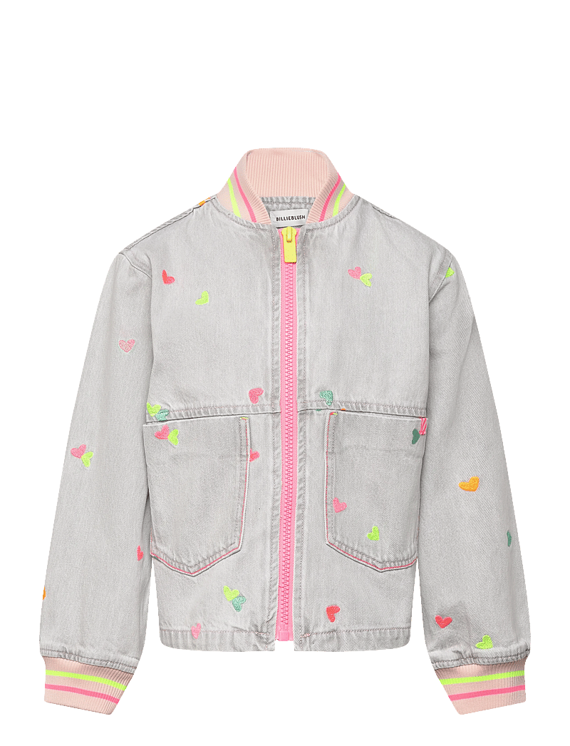 Billieblush - DENIM JACKET - jeansjacken - denim grey - 0