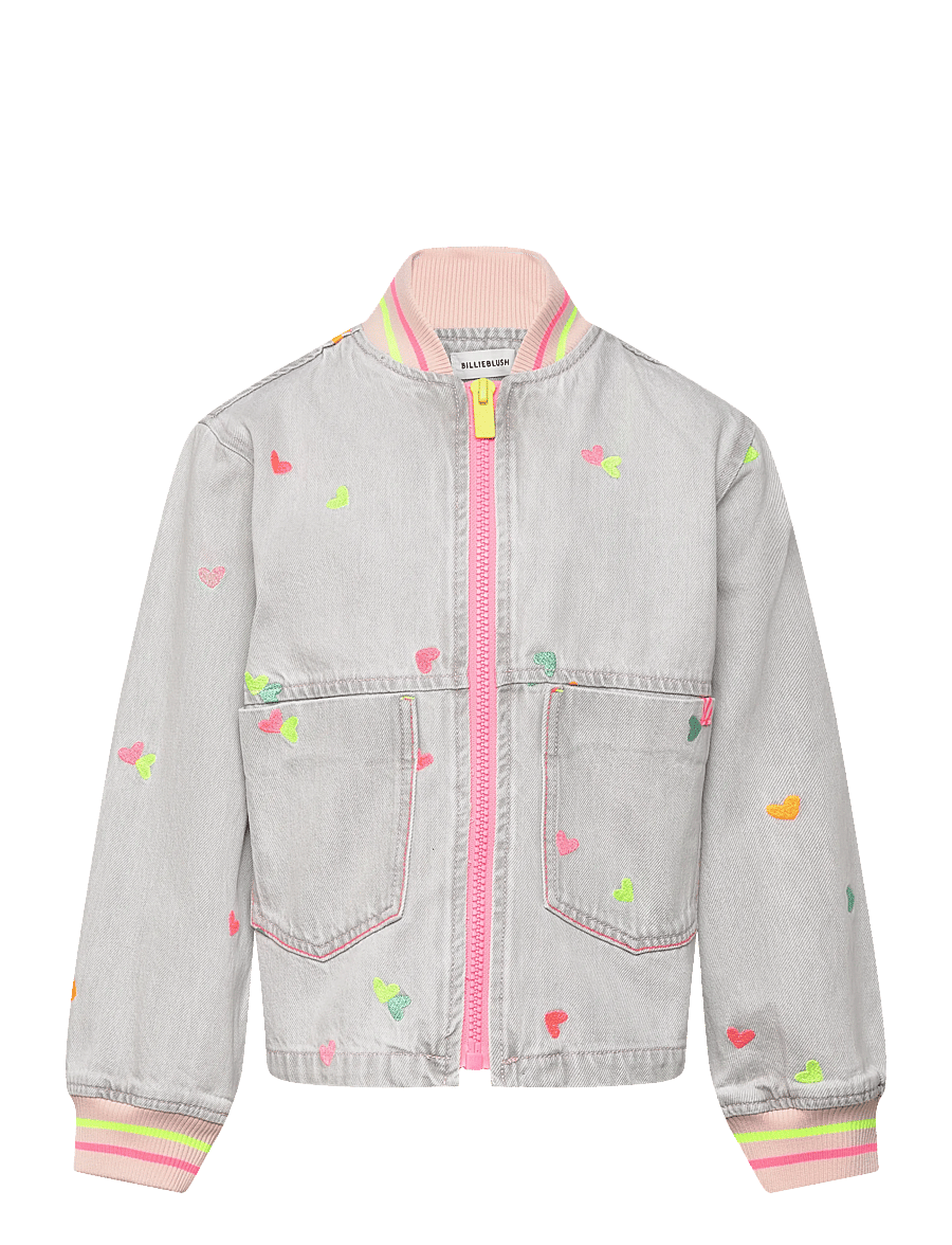 Billieblush - DENIM JACKET - jeansjacken - denim grey - 0