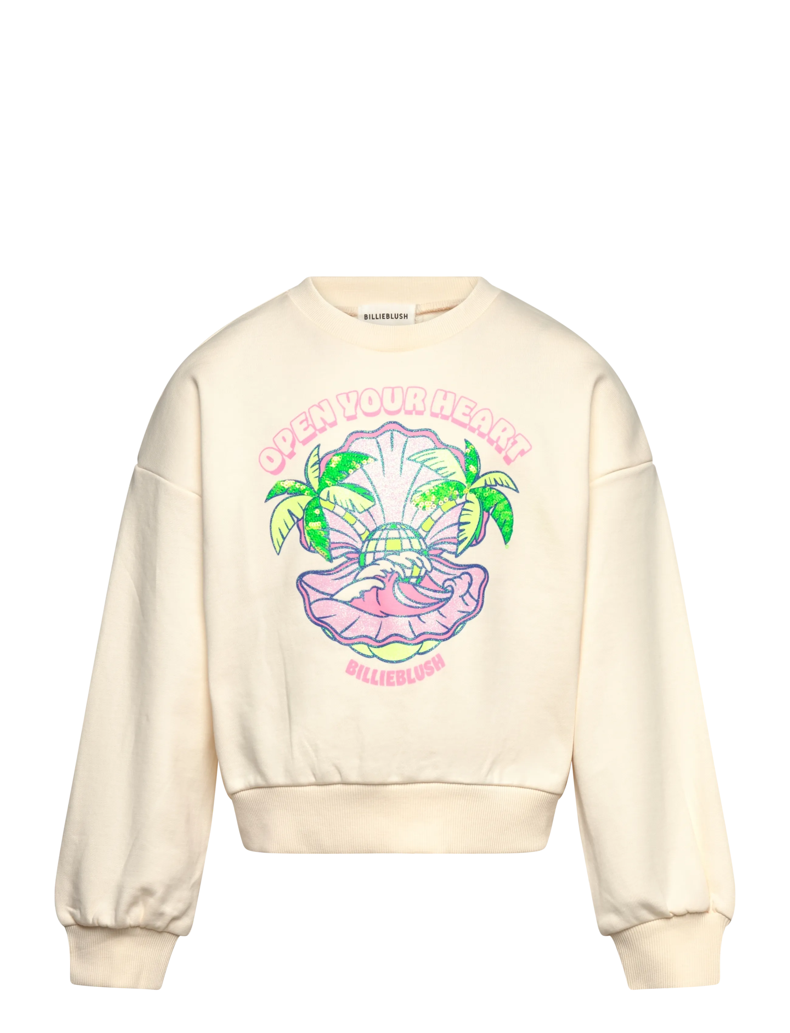Billieblush Sweatshirt, 110, Cream, Sweatshirts & Hættetrøjer > Sweatshirts, Børn