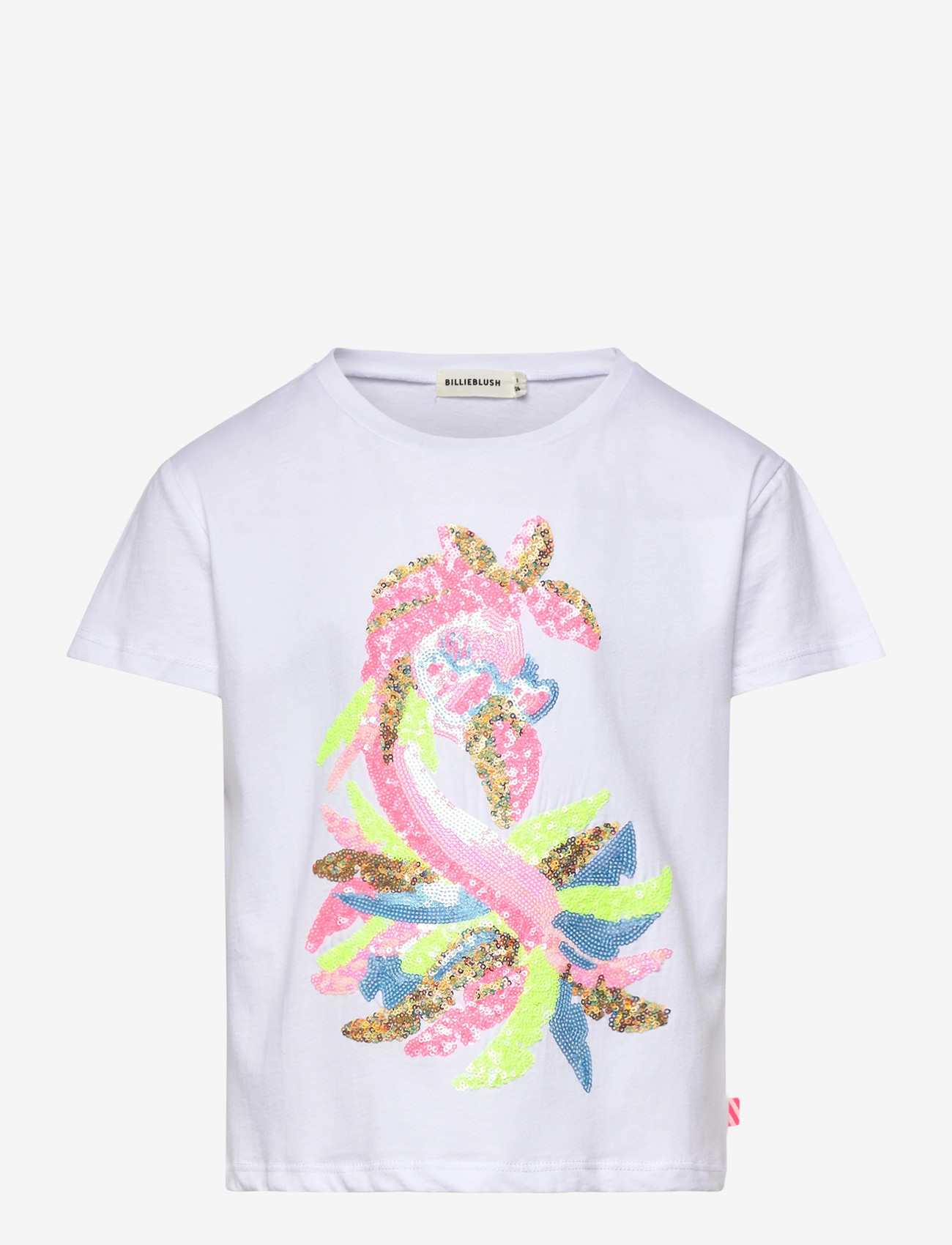 Billieblush - SHORT SLEEVES TEE-SHIRT - short-sleeved t-shirts - white - 0