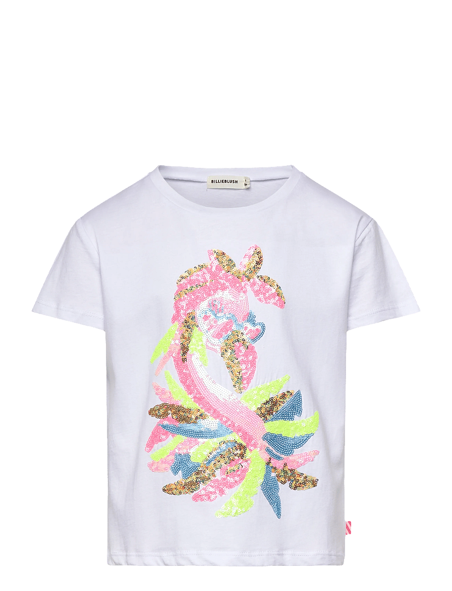 Billieblush - SHORT SLEEVES TEE-SHIRT - stutterma bolir - white - 0
