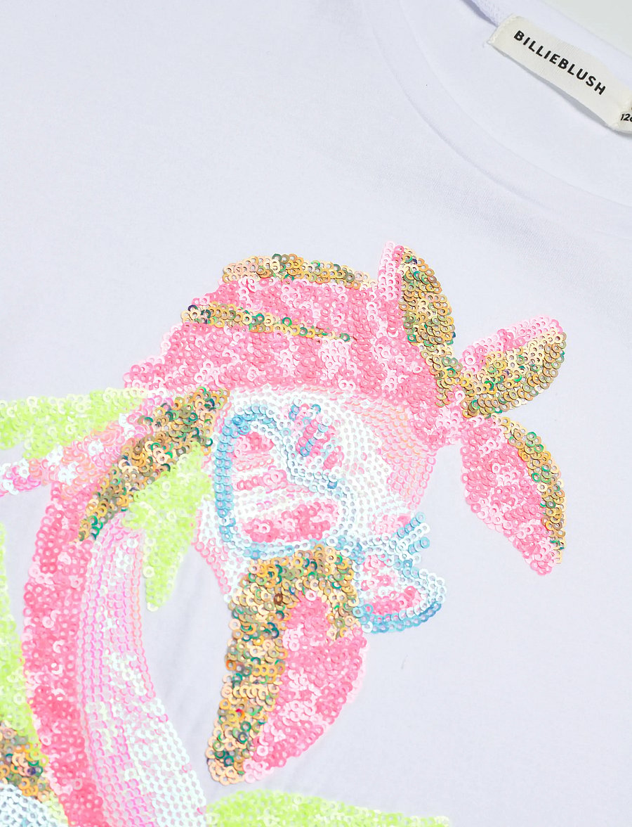Billieblush - SHORT SLEEVES TEE-SHIRT - stutterma bolir - white - 2