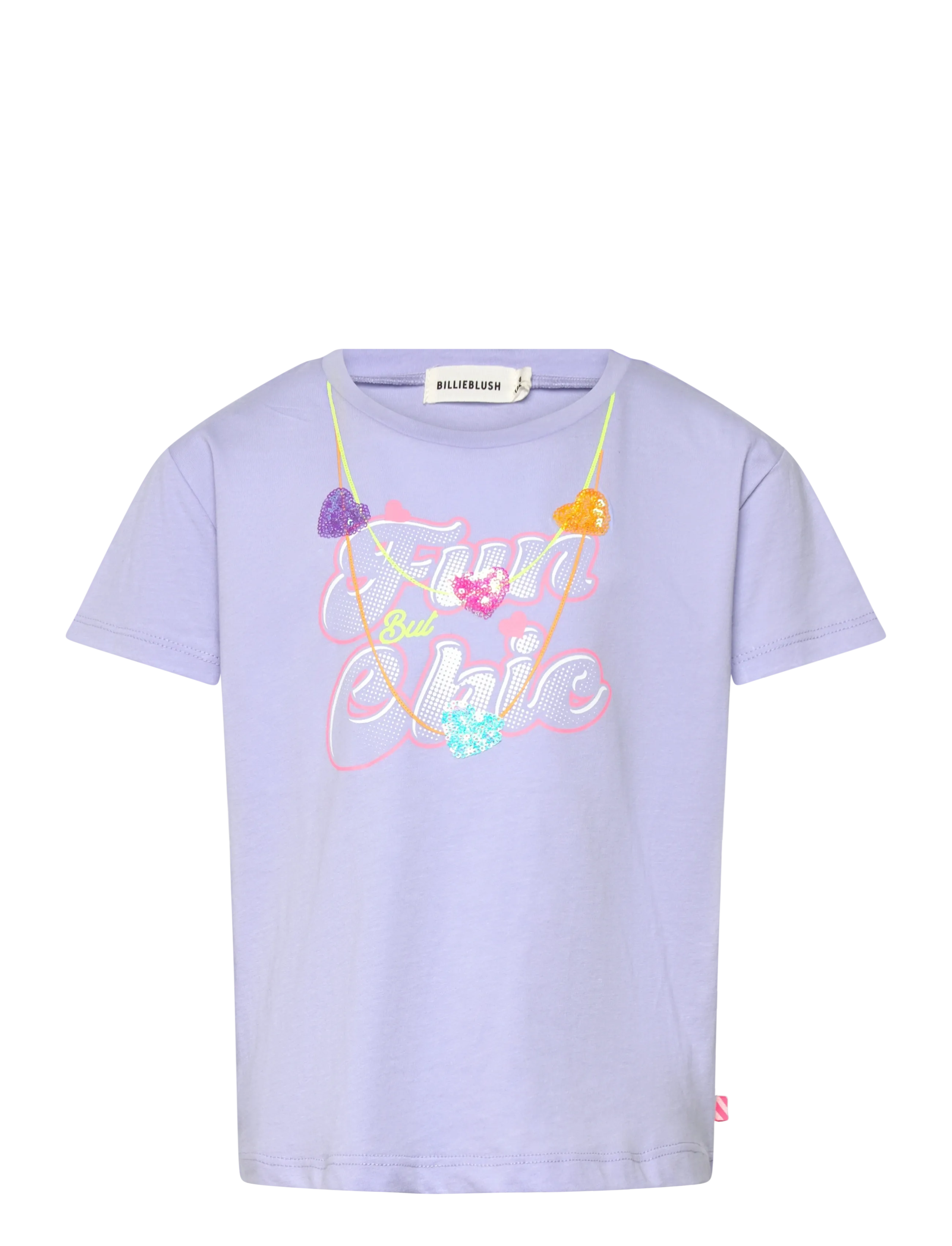 Billieblush Short Sleeves Tee-Shirt, 110, Purple, T-Shirts > Kortærmede, Børn