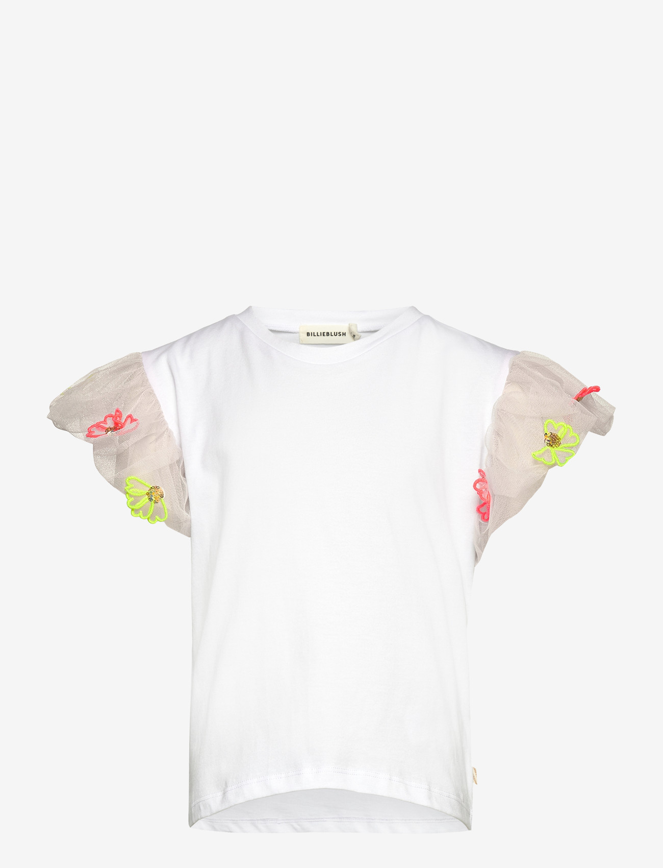 Billieblush - SHORT SLEEVES TEE-SHIRT - short-sleeved t-shirts - white - 0