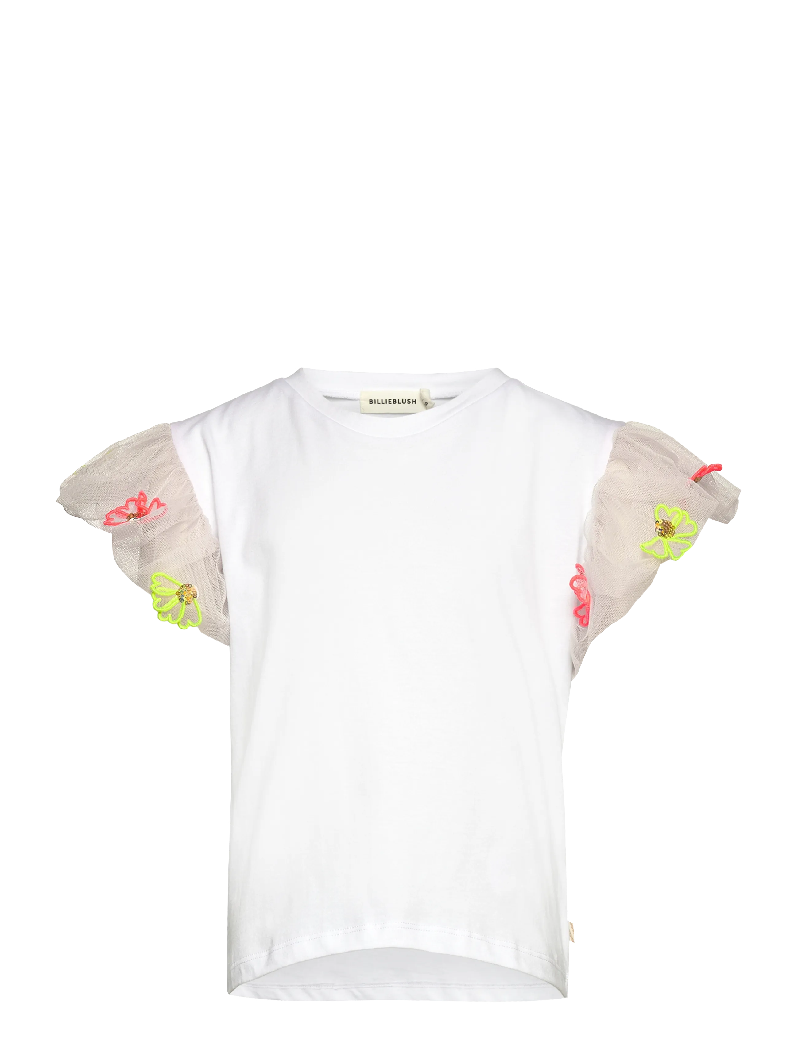 Billieblush SHORT SLEEVES TEE-SHIRT - Uus - WHITE / white