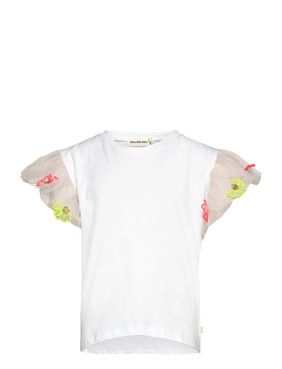 Billieblush - SHORT SLEEVES TEE-SHIRT - kurzärmelige - white - 0