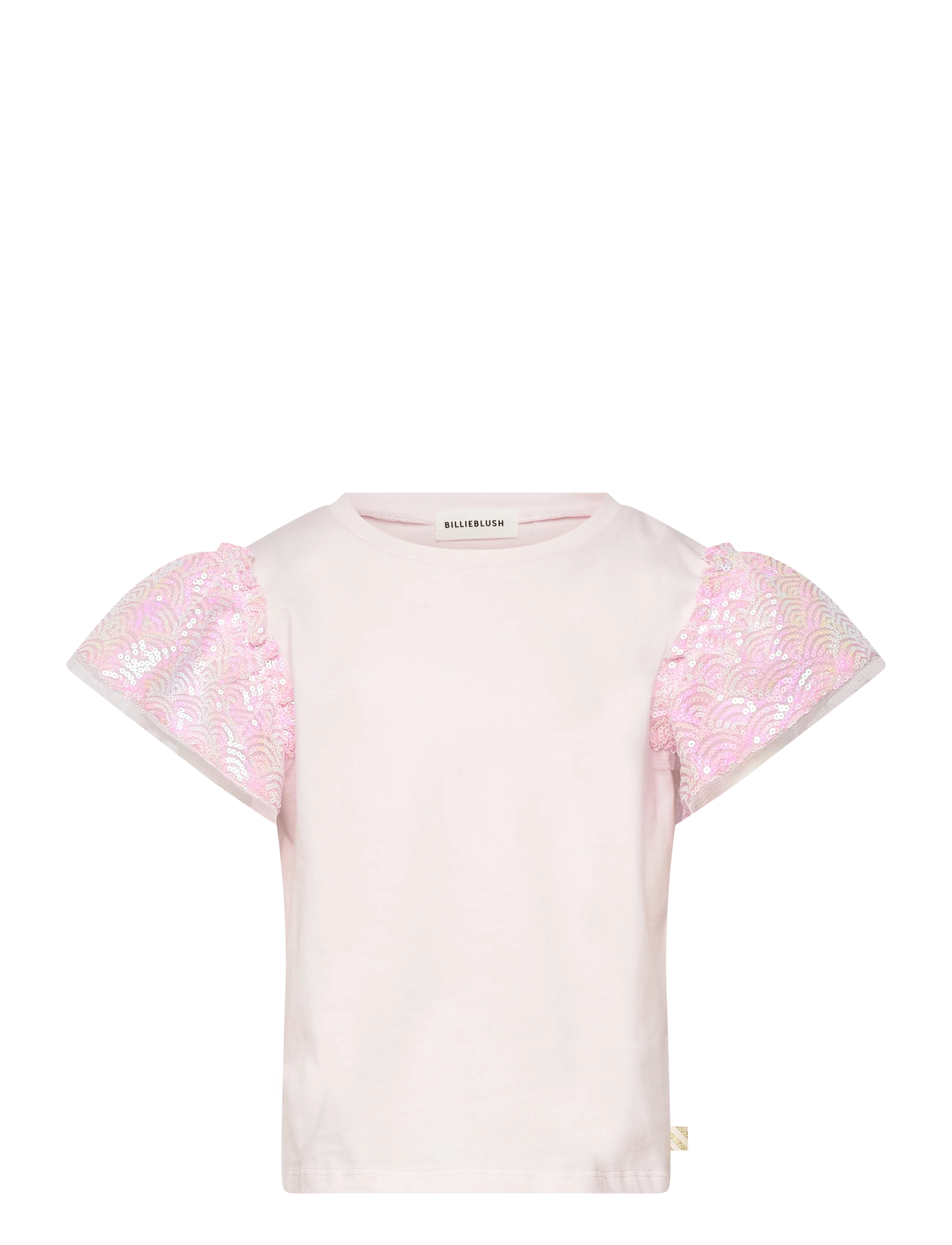 Billieblush Short Sleeves Tee-Shirt, 140, T-shirts, Rosa - Short-sleeved, Kinder