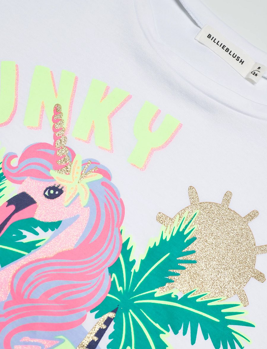 Billieblush - SHORT SLEEVES TEE-SHIRT - kurzärmelige - white - 2