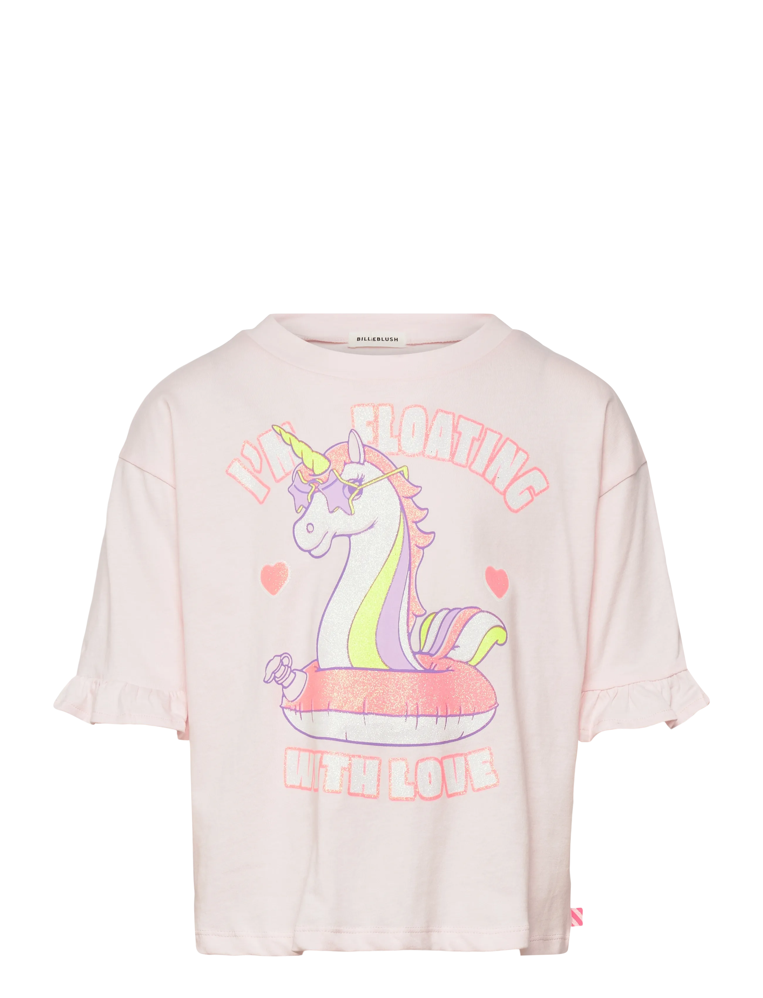 Billieblush Short Sleeves Tee-Shirt, 104, Pink, T-Shirts > Kortærmede, Børn