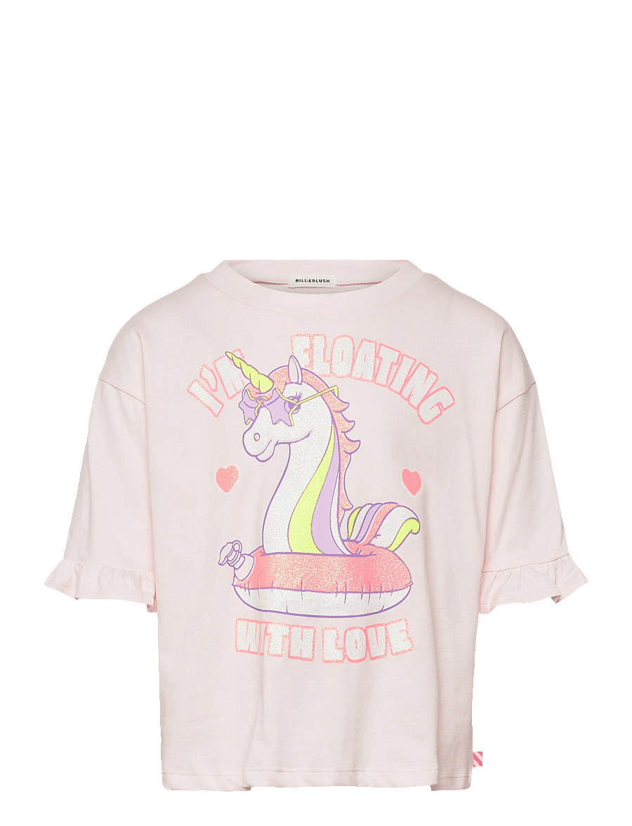 Billieblush - SHORT SLEEVES TEE-SHIRT - kurzärmelige - pink pale - 0