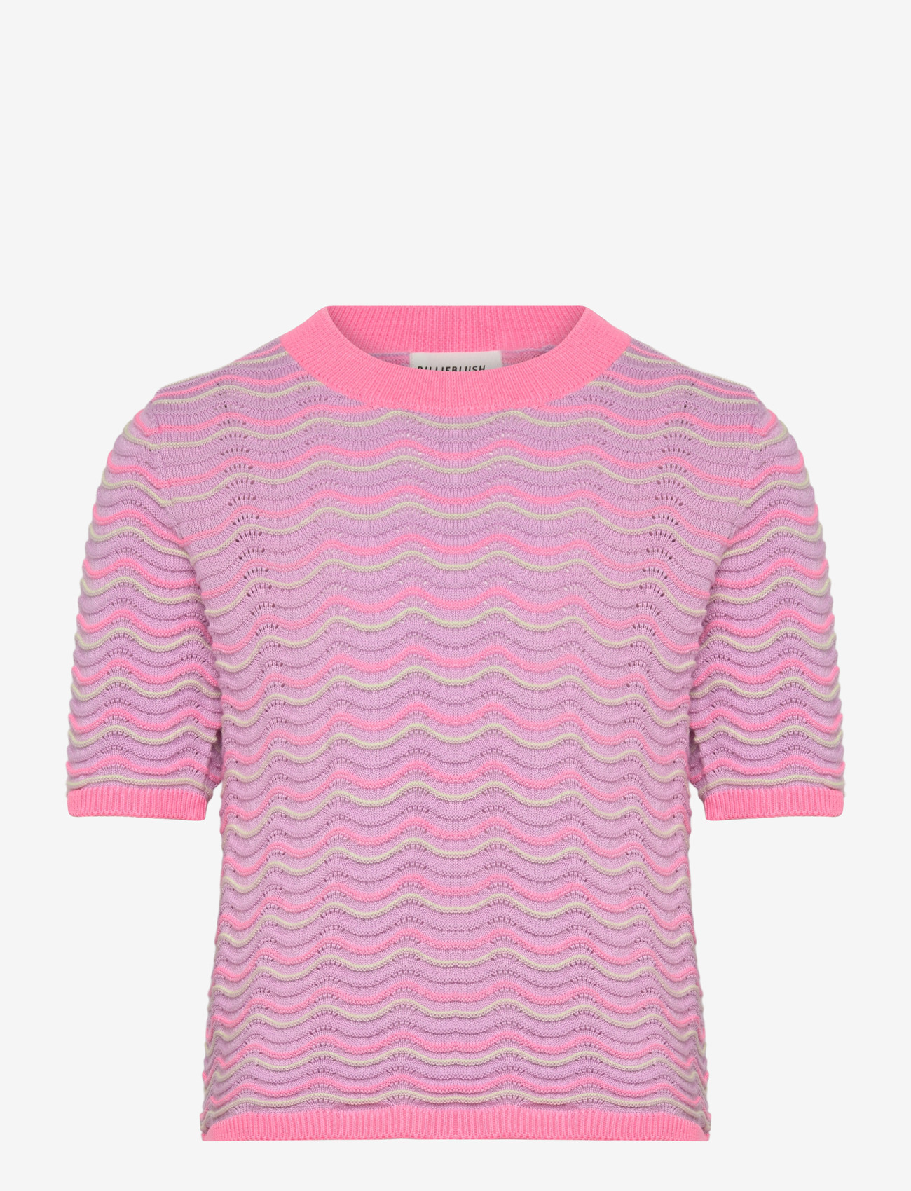 Billieblush - SHORT SLEEVES SWEATER,JUMPER - trøjer - lilac - 0
