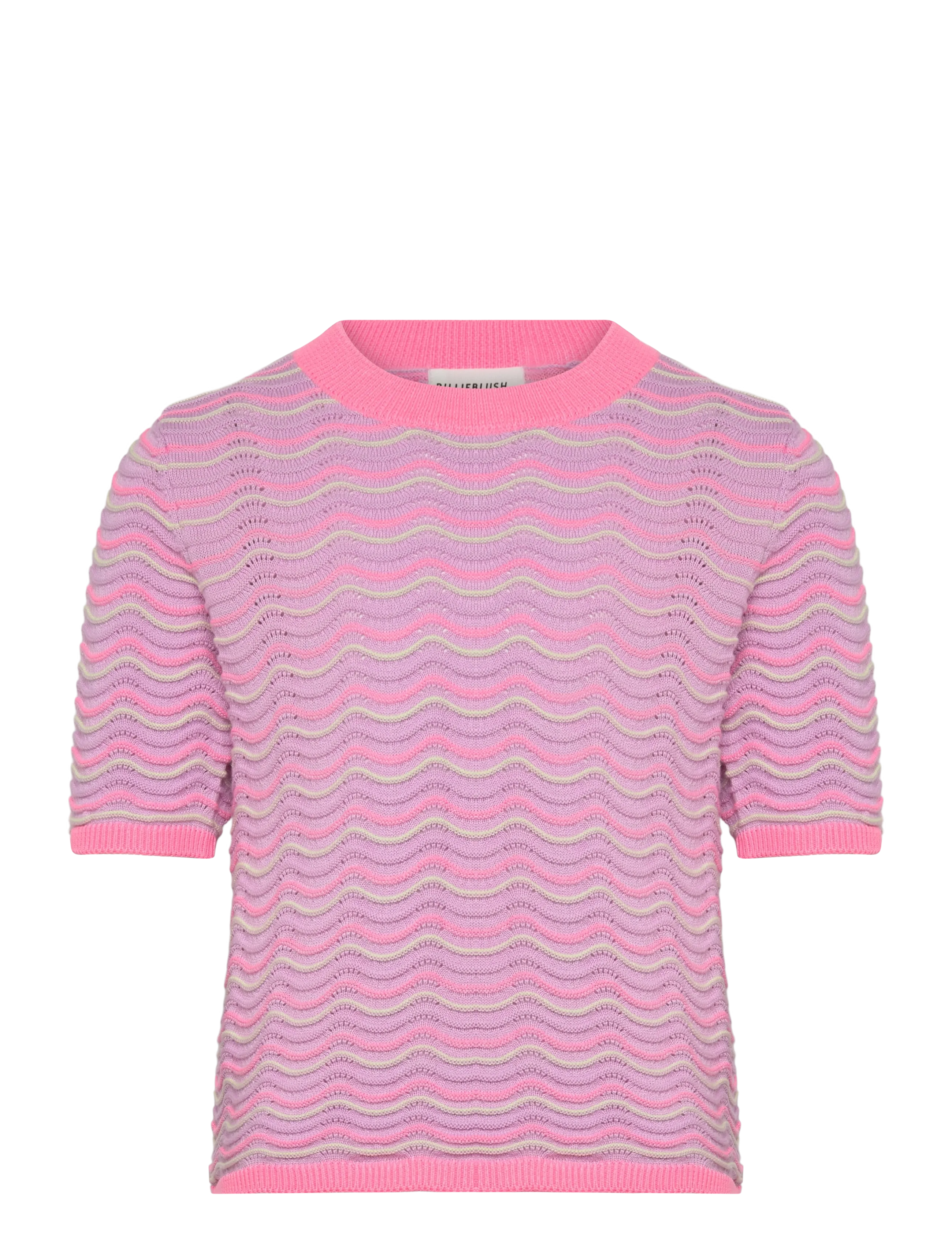 Billieblush SHORT SLEEVES SWEATER,JUMPER - Teens 140-176 - LILAC / pink/rose