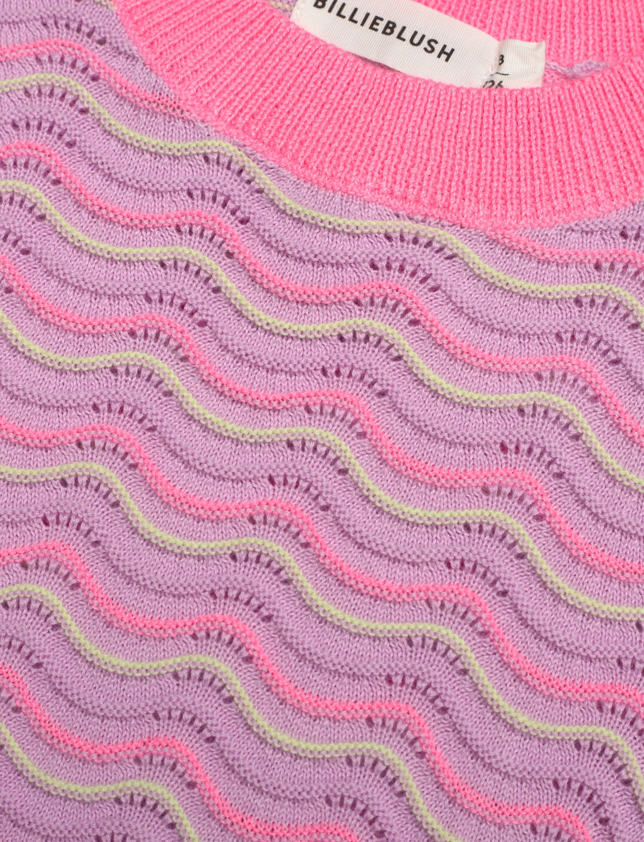Billieblush - SHORT SLEEVES SWEATER,JUMPER - pulls - lilac - 2