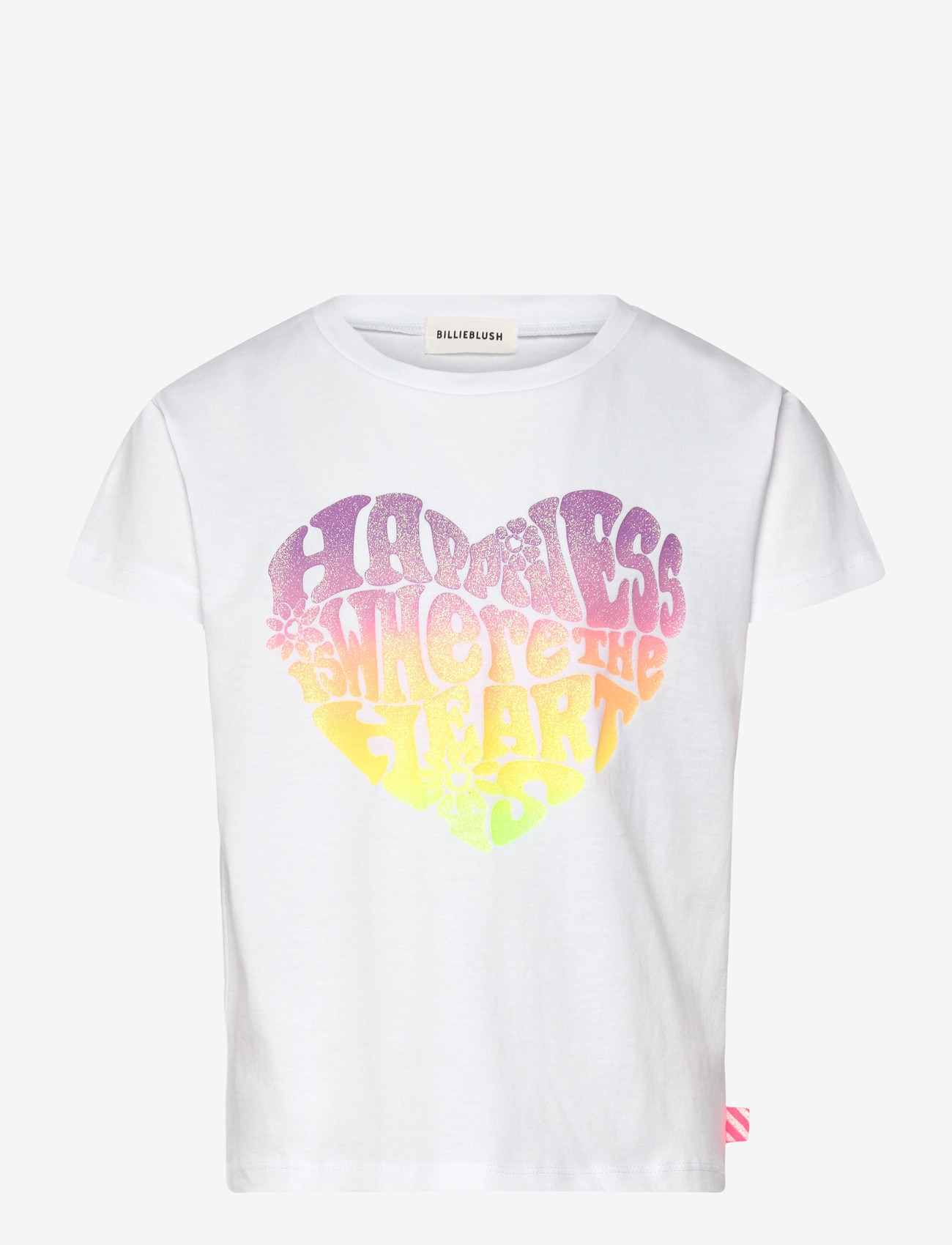 Billieblush - SHORT SLEEVES TEE-SHIRT - short-sleeved t-shirts - white - 0