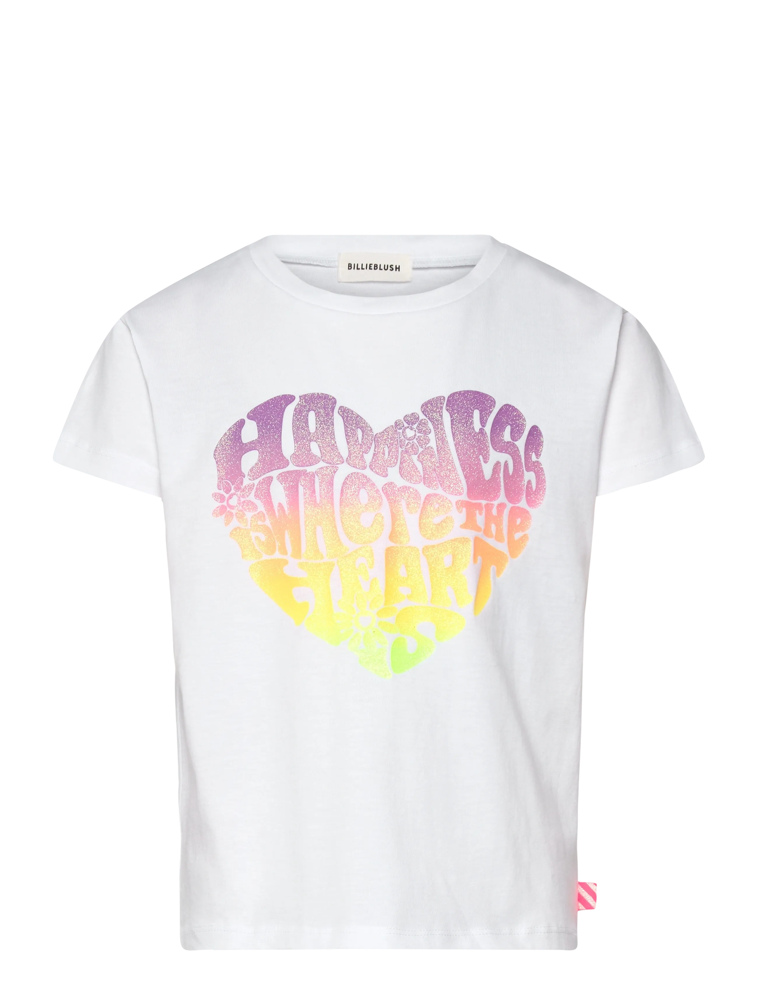 Billieblush SHORT SLEEVES TEE-SHIRT - Teens 140-176 - WHITE / white