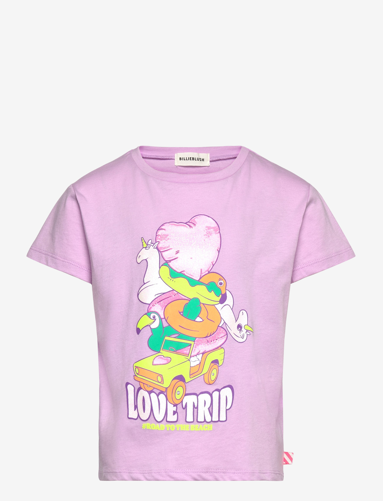 Billieblush - SHORT SLEEVES TEE-SHIRT - short-sleeved t-shirts - lilac - 0