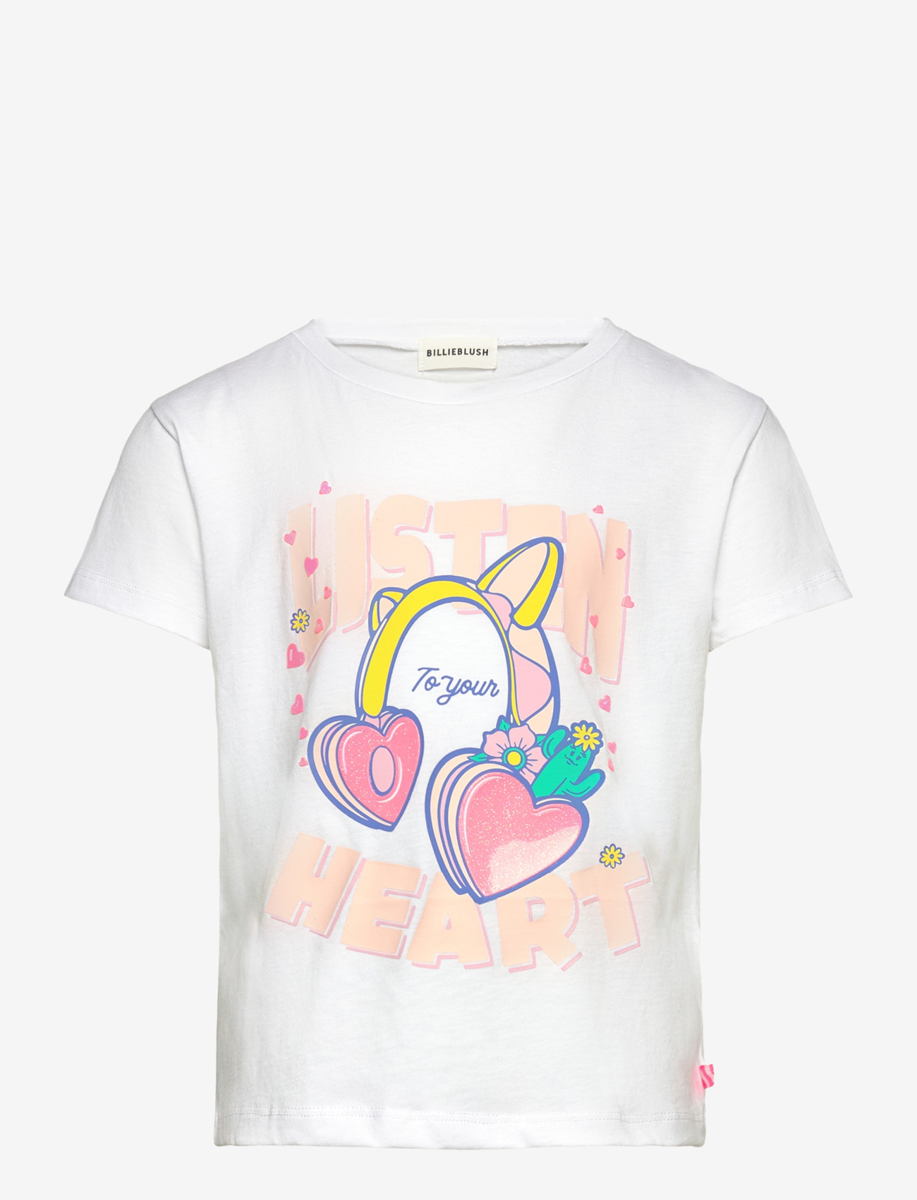 Billieblush - SHORT SLEEVES TEE-SHIRT - lühikeste varrukatega t-särgid - white - 0