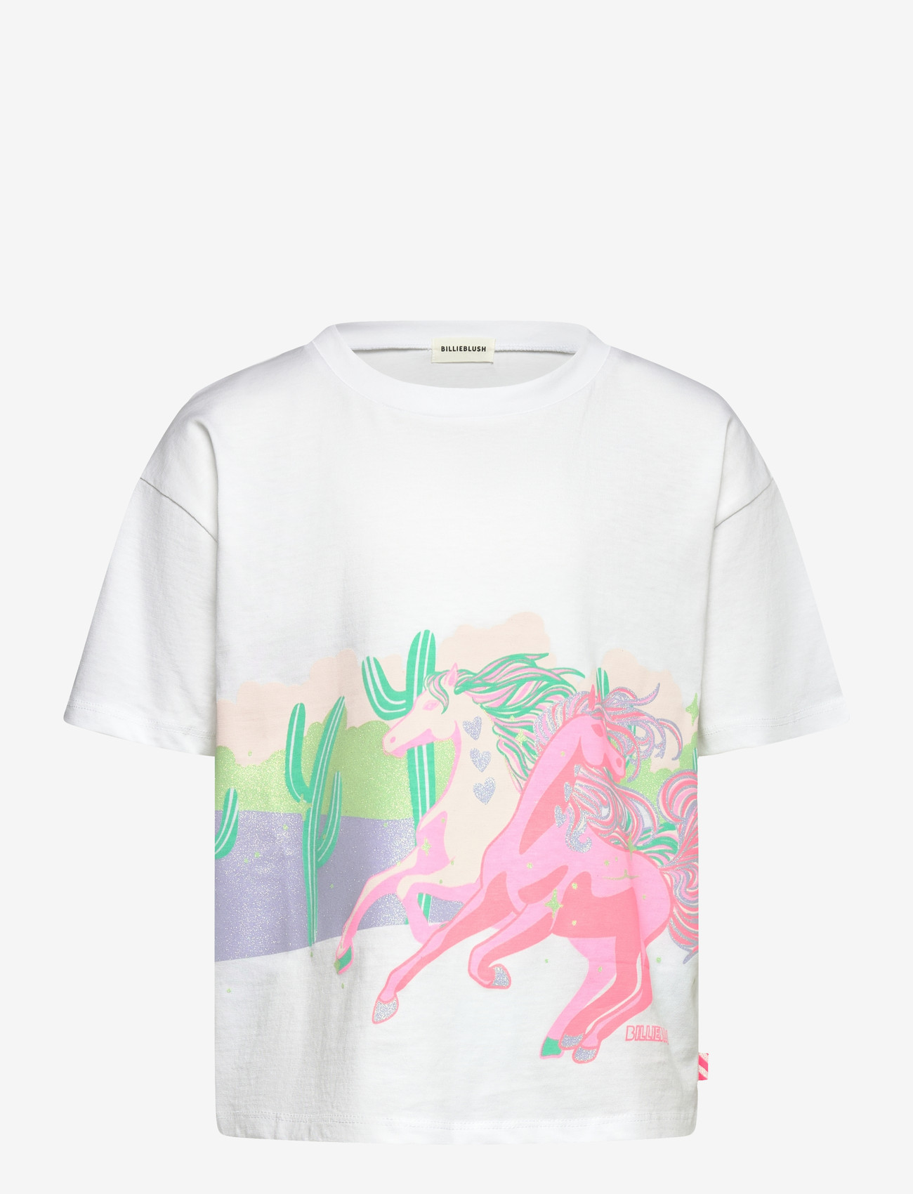 Billieblush - SHORT SLEEVES TEE-SHIRT - kortærmede t-shirts - white - 0