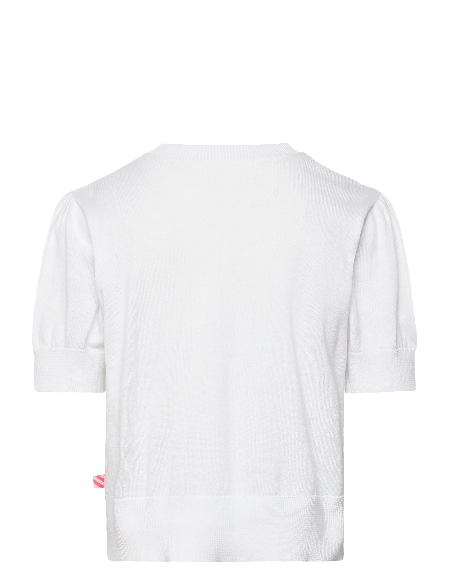 Billieblush - SHORT SLEEVES SWEATER,JUMPER - pullover - white - 1