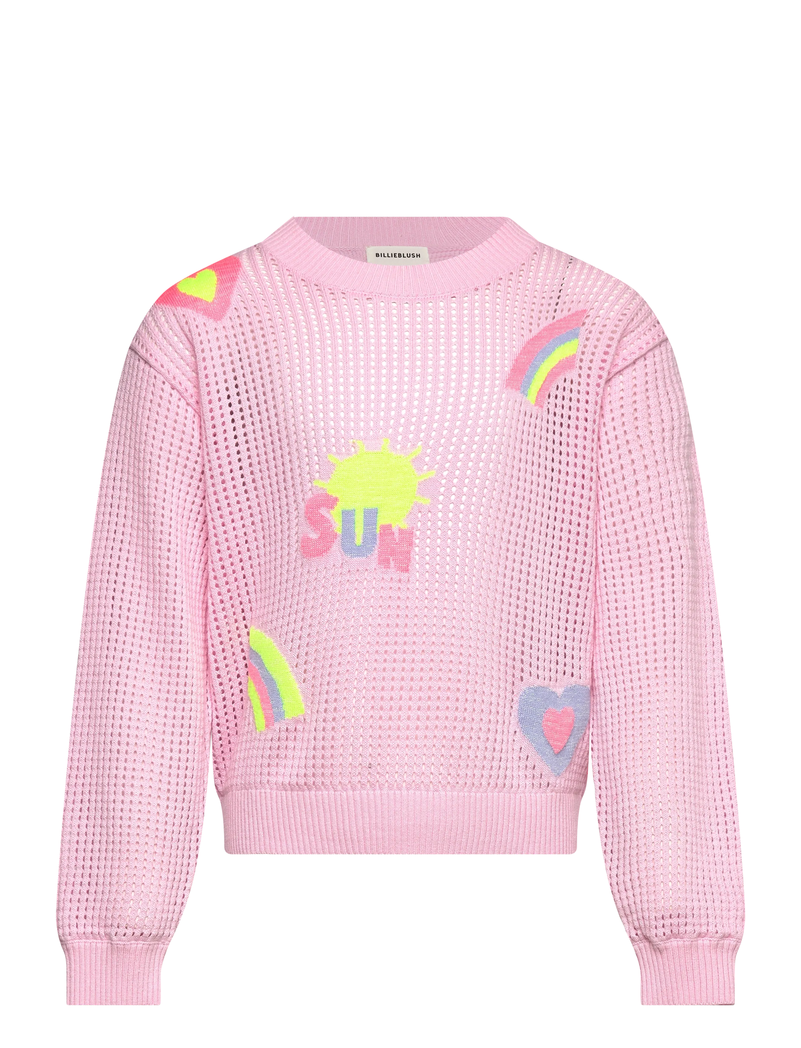 Billieblush Pullover, 110, Pink, Strik > Pullovere, Børn