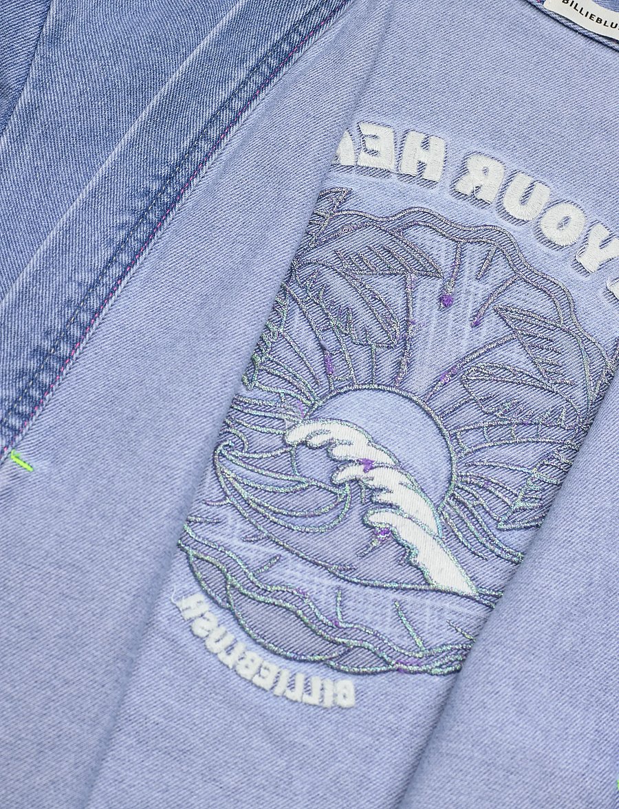 Billieblush - DENIM JACKET - jeansjacken - double stone+bleach - 4
