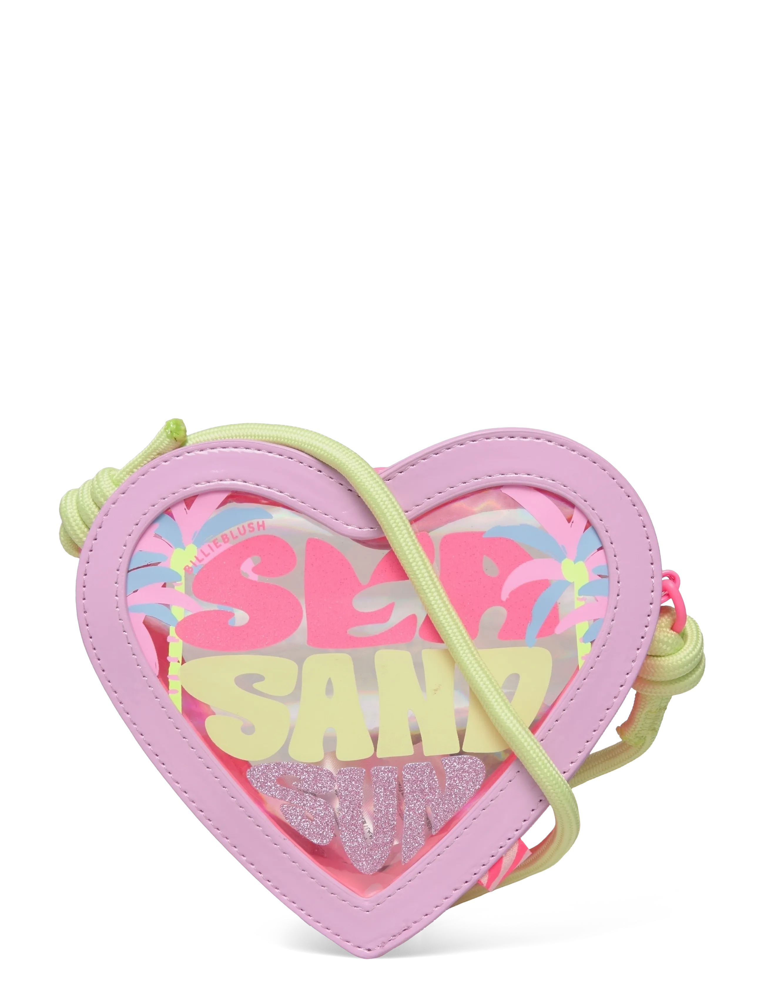 Billieblush HANDLE BAG - Aksessuaarid - GREEN LEMON / pink/rose