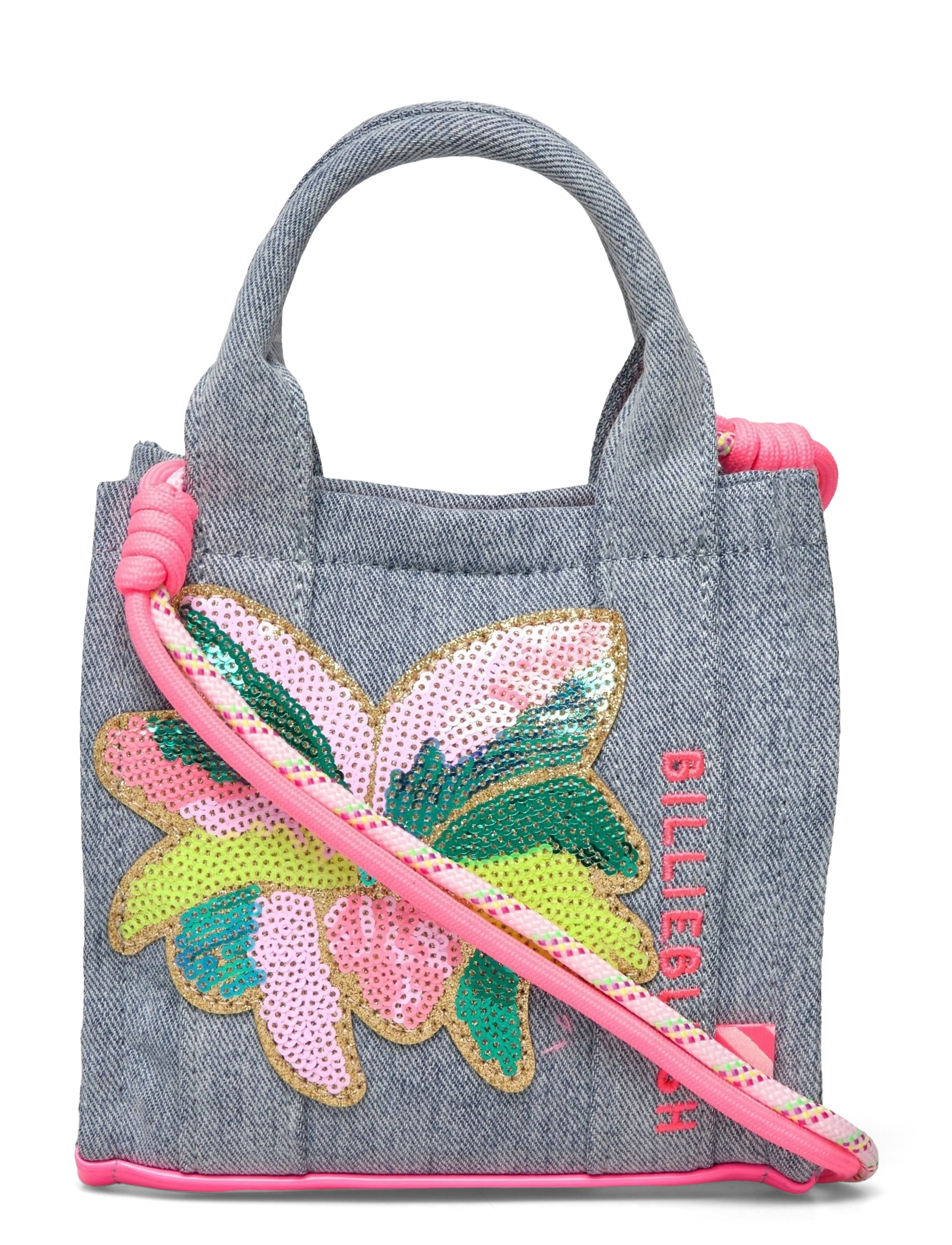 Billieblush Handle Bag, SIZE ONE, Grey, Tasker > Totes & Small Bags, Børn