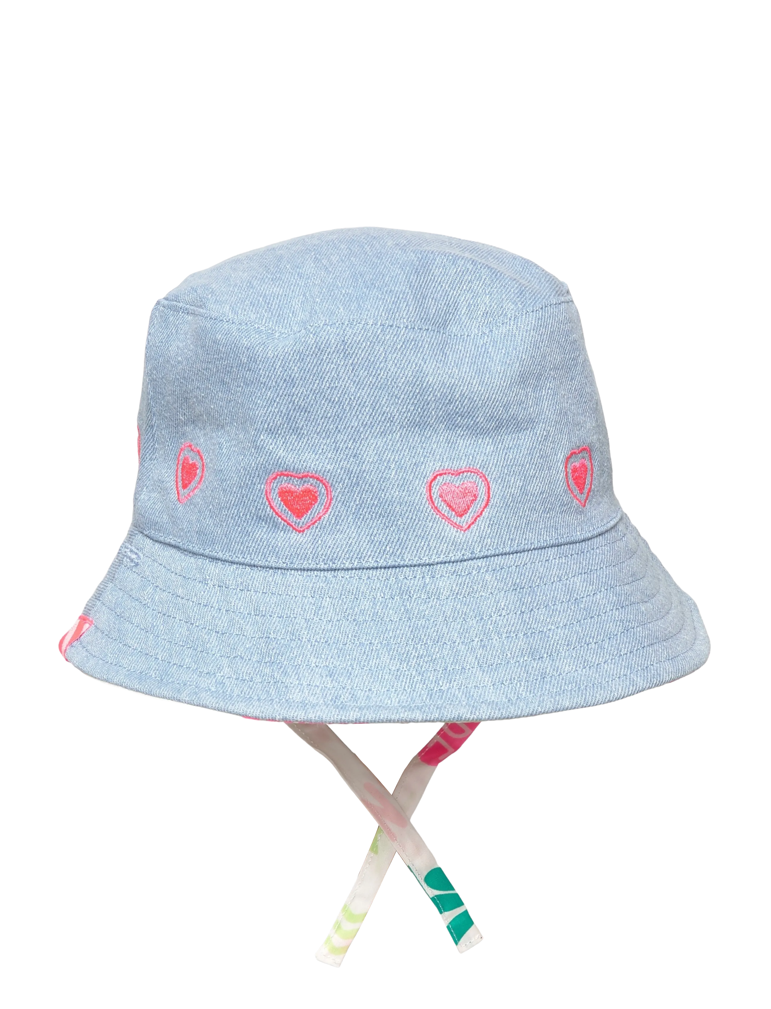 Billieblush Reversible Bucket Hat, 52, Hats, Blau - Kinder
