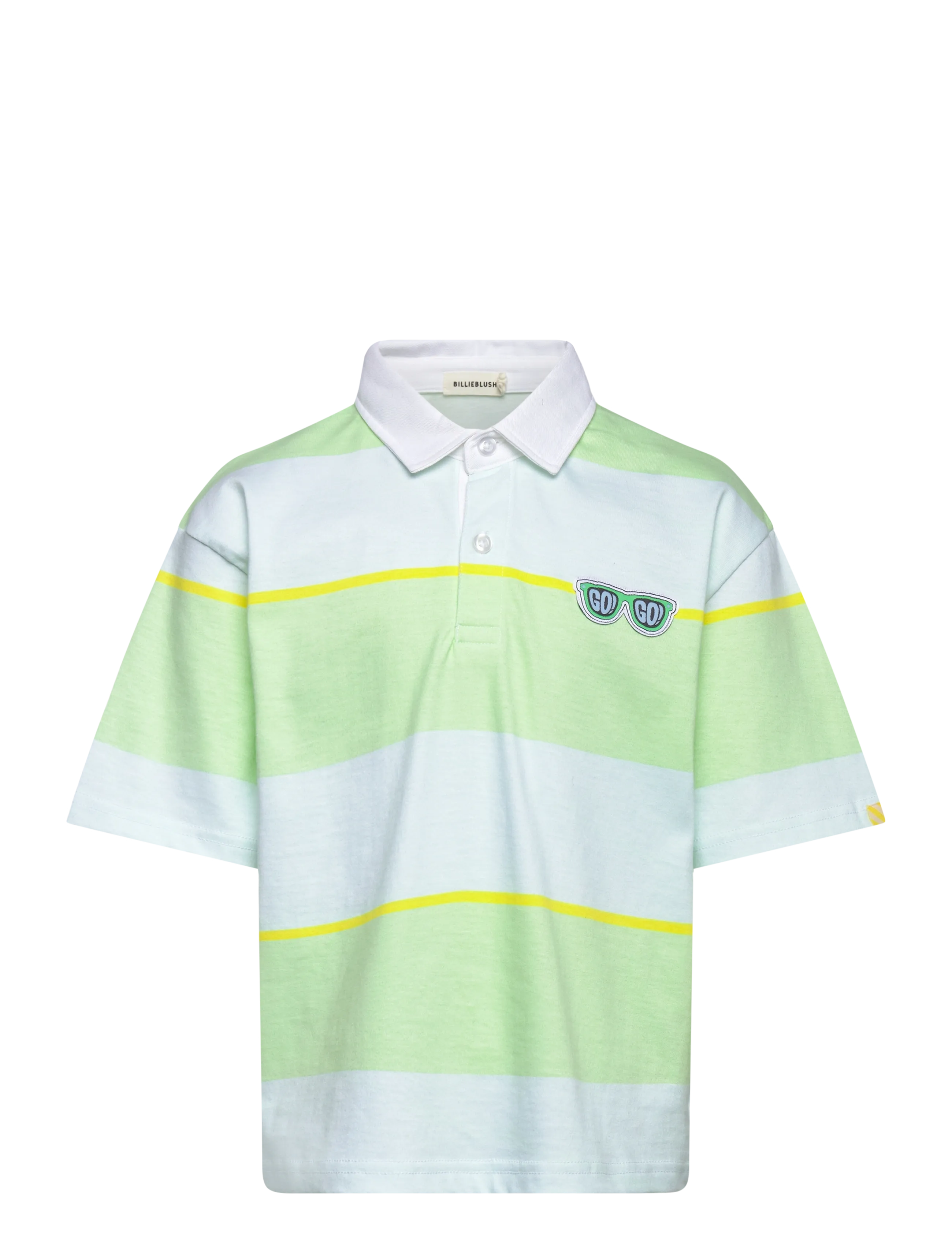 Billieblush Short Sleeve Polo, 116, Polo Shirts, Grün - Short-sleeved Kinder