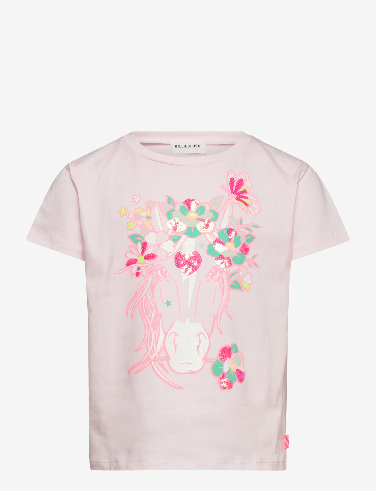 Billieblush - SHORT SLEEVES TEE-SHIRT - kortærmede t-shirts - pink  pale - 0