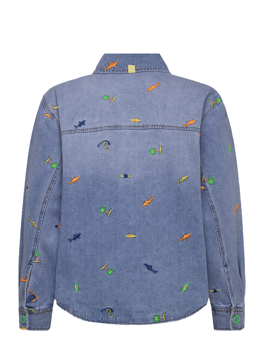 Billieblush - OVERSHIRT - langärmlige hemden - double stone+bleach - 1