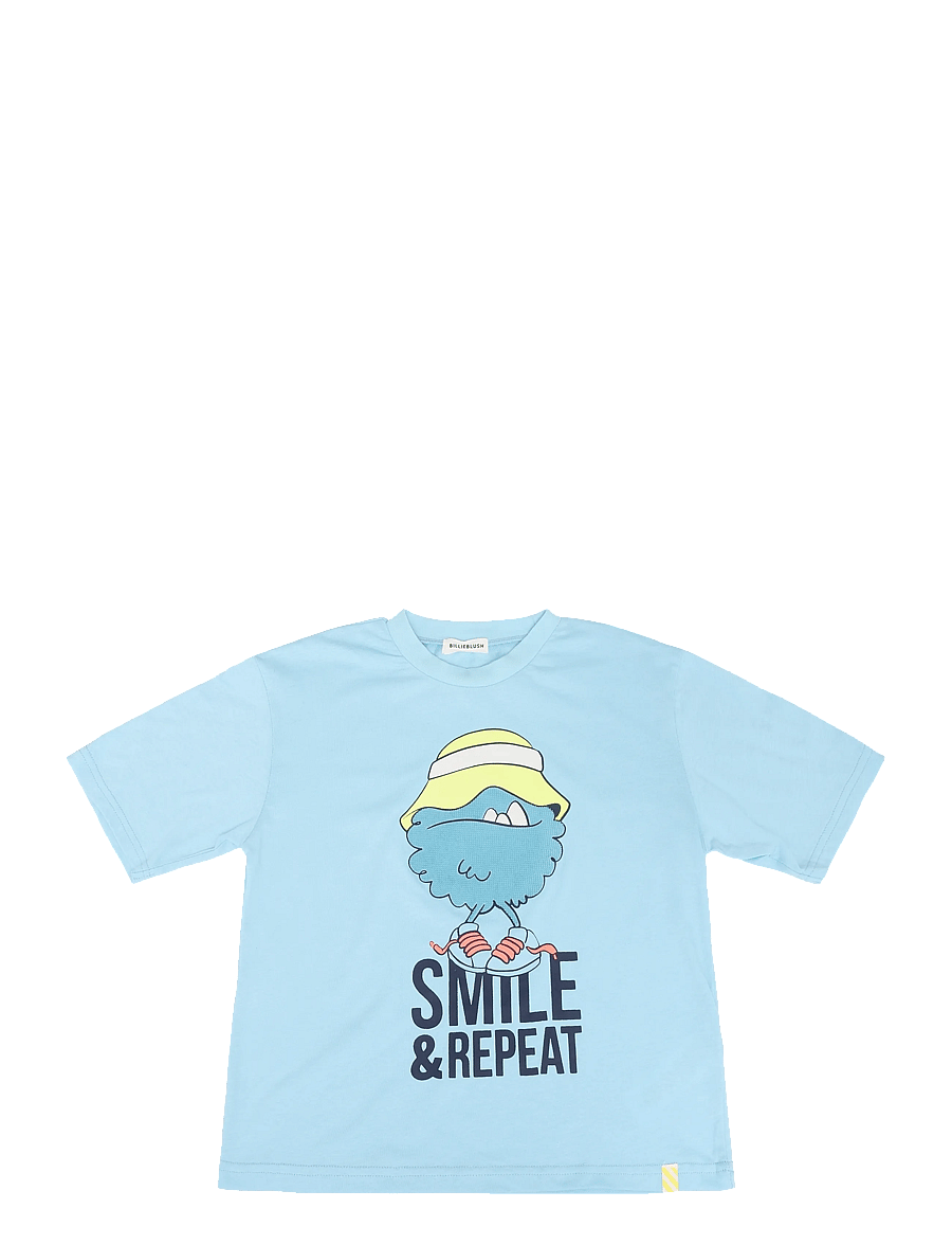 Billieblush - SHORT SLEEVES TEE-SHIRT - lühikeste varrukatega t-särgid - blue - 0