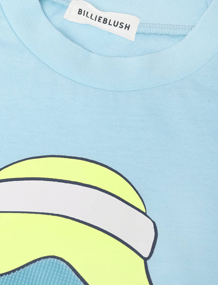Billieblush - SHORT SLEEVES TEE-SHIRT - lühikeste varrukatega t-särgid - blue - 2