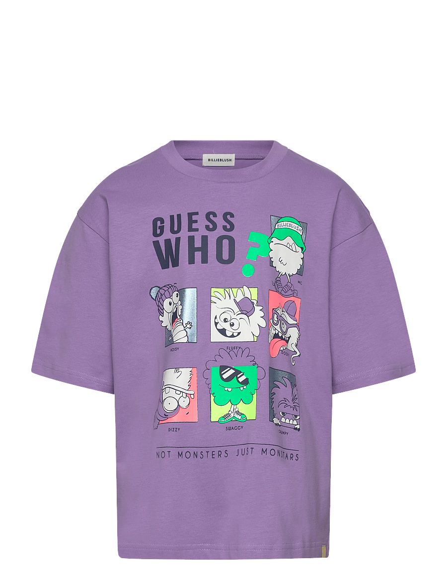 Billieblush - SHORT SLEEVES TEE-SHIRT - purple tulip - 0
