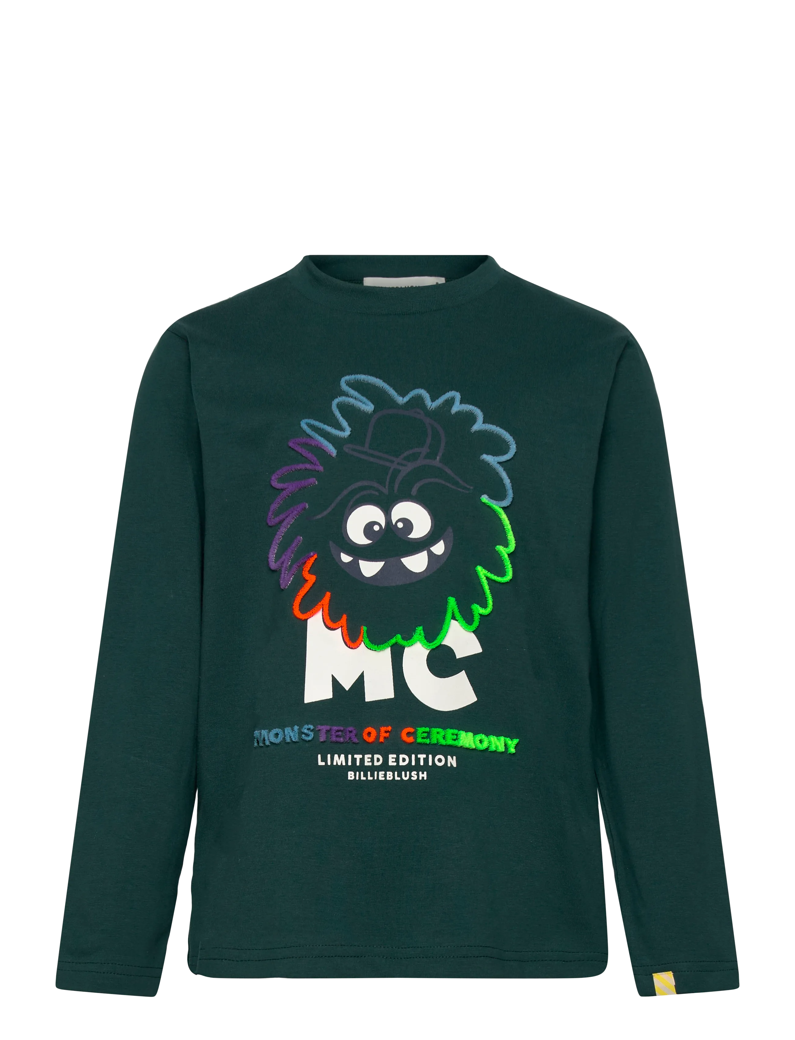 Billieblush LONG SLEEVE T-SHIRT - T-särgid - DARK SEA / green