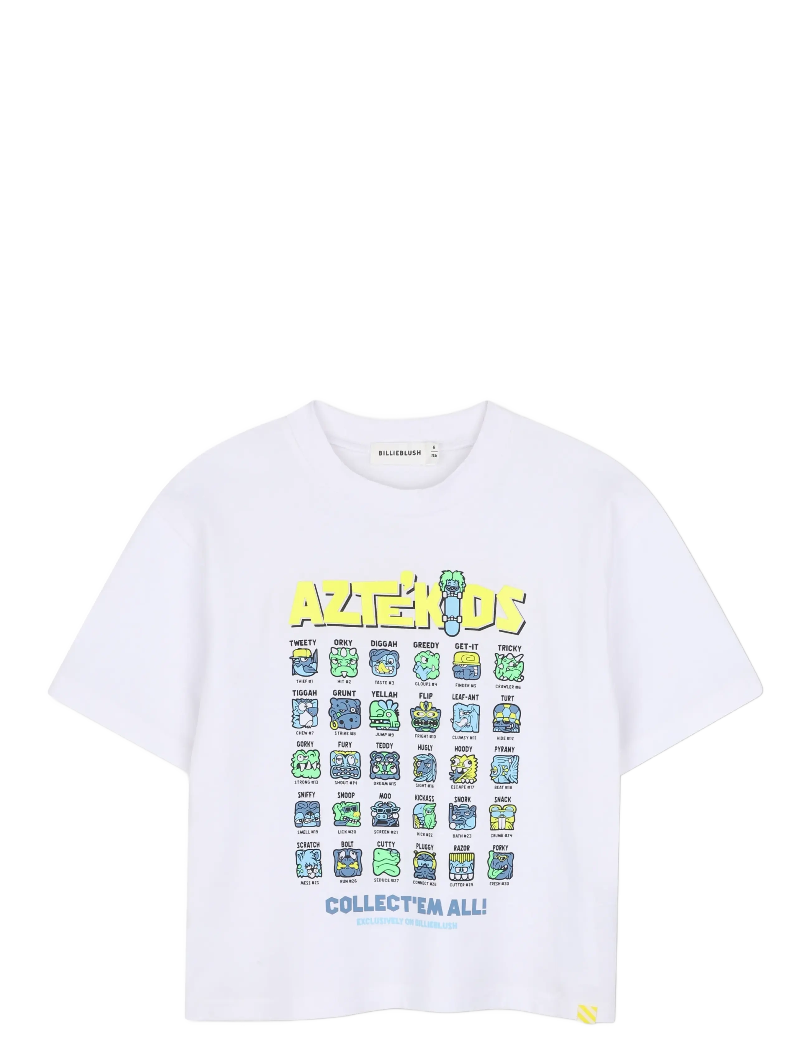 Billieblush SHORT SLEEVES TEE-SHIRT - Kleidung - WHITE / white