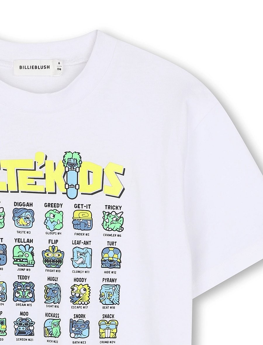 Billieblush - SHORT SLEEVES TEE-SHIRT - kurzärmelige - white - 3