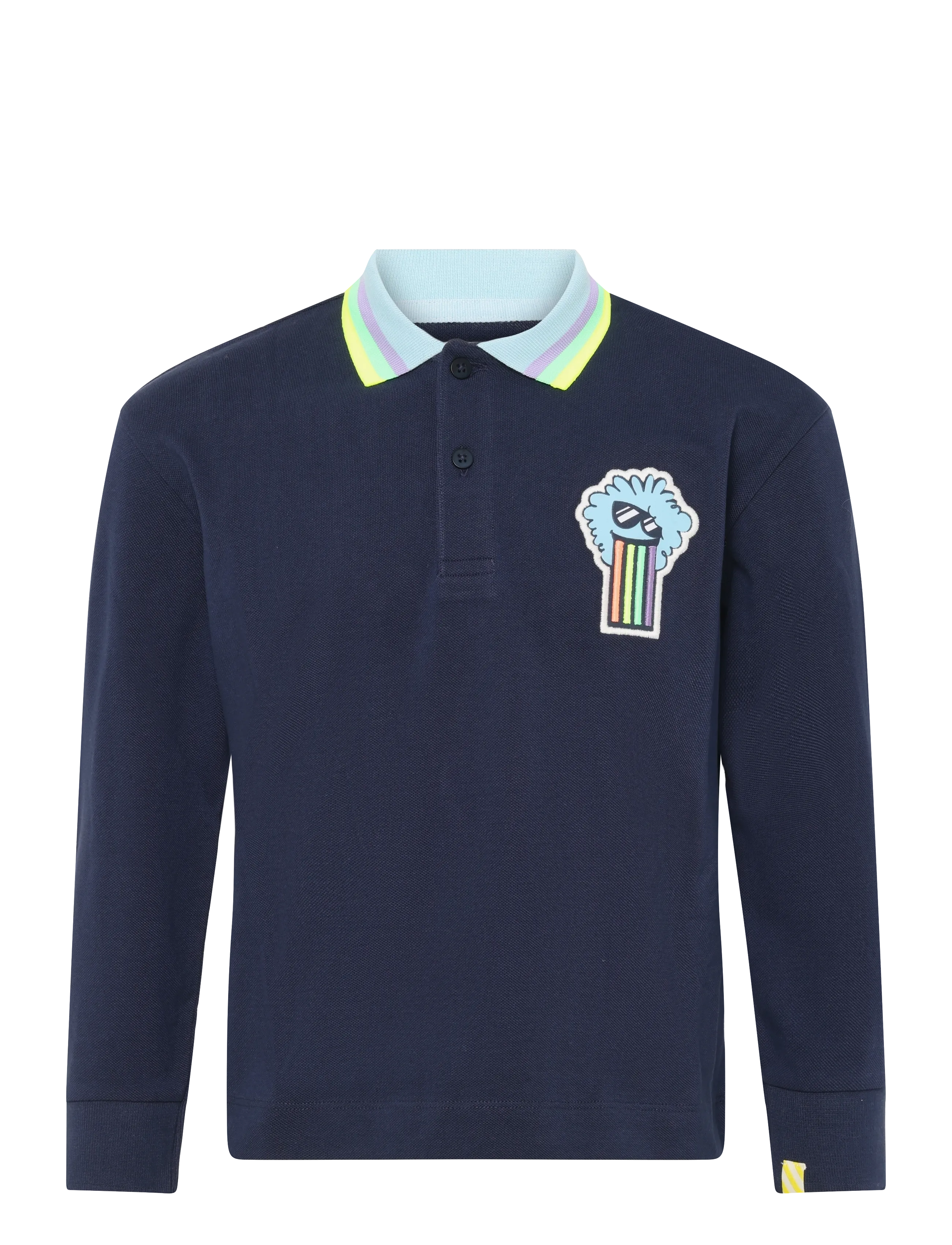 Billieblush POLO SHIRT - Langärmelig poloshirt - NAVY / navy