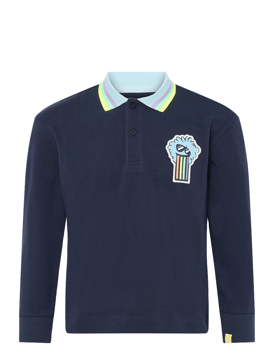Billieblush - POLO SHIRT - pikkade varrukatega polod - navy - 0