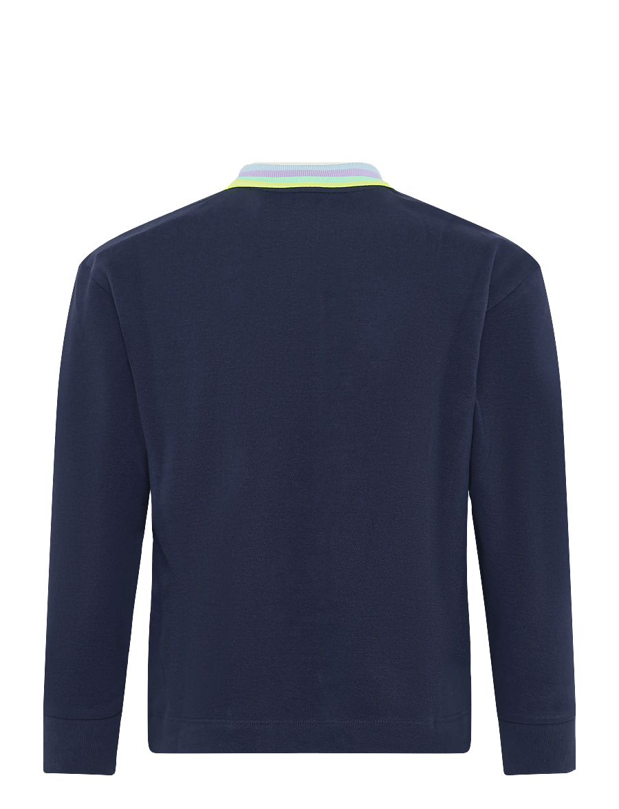 Billieblush - POLO SHIRT - pikkade varrukatega polod - navy - 1