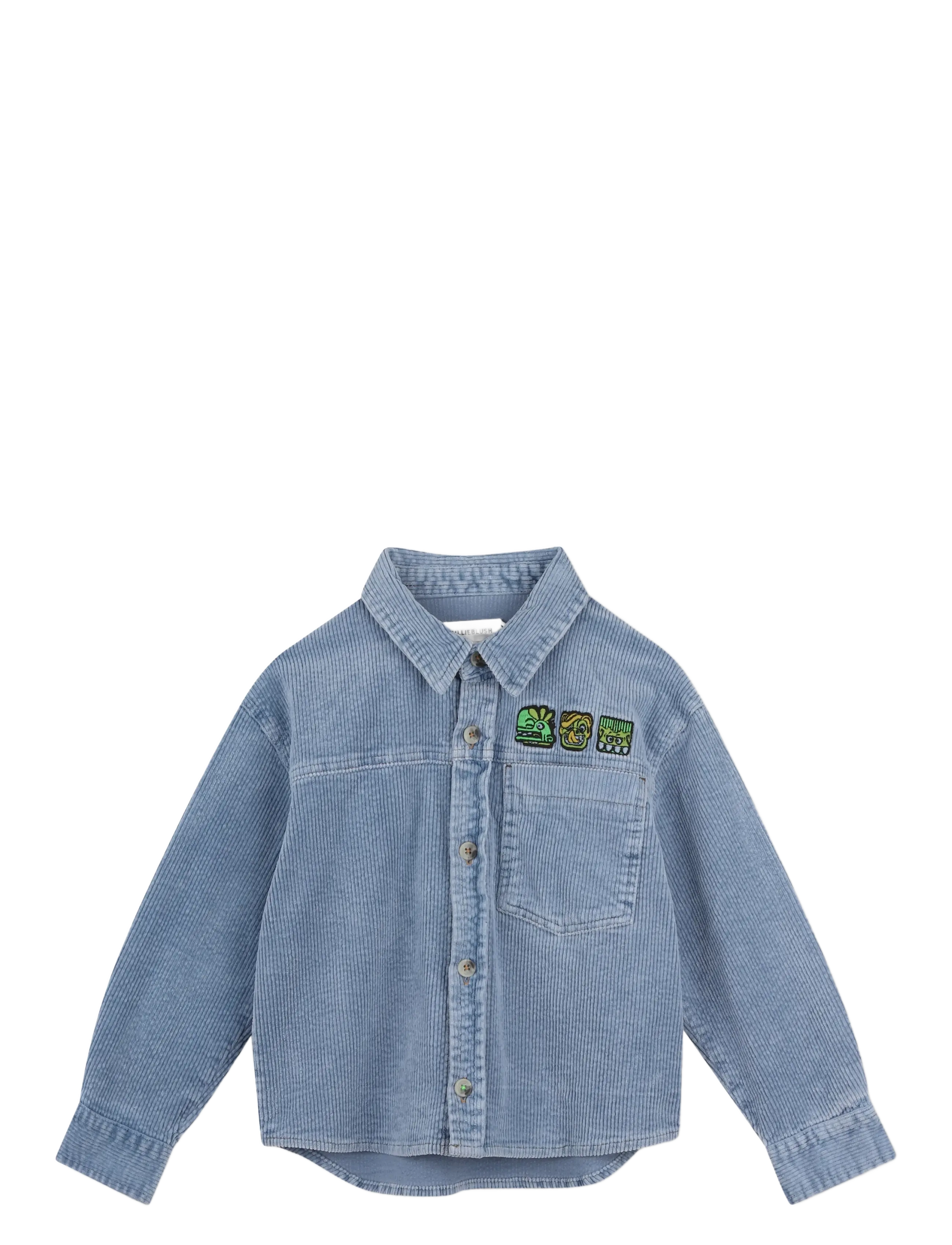 Billieblush OVERSHIRT - Pikkade varrukatega särgid - QUIET HARBOR / blue