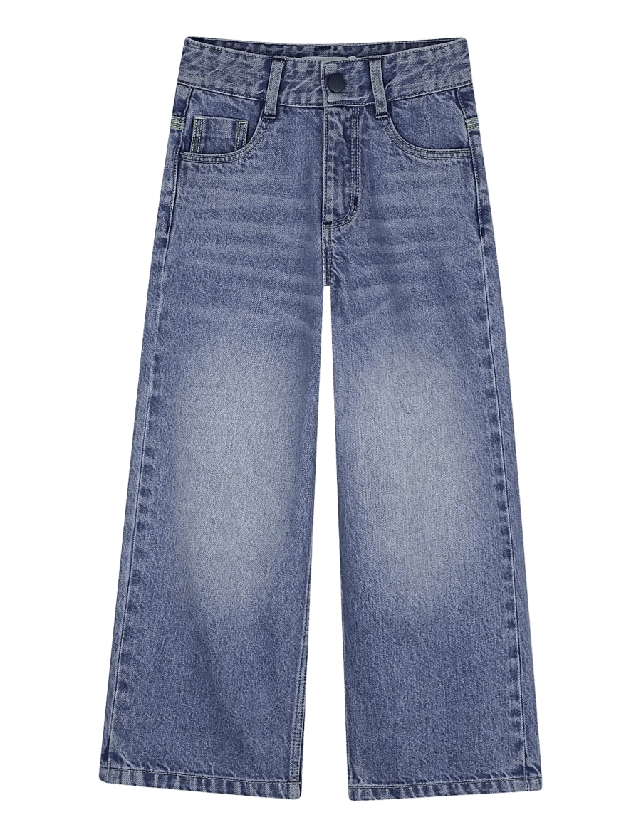 Billieblush - DENIM TROUSERS - loose jeans - double stone+bleach - 1