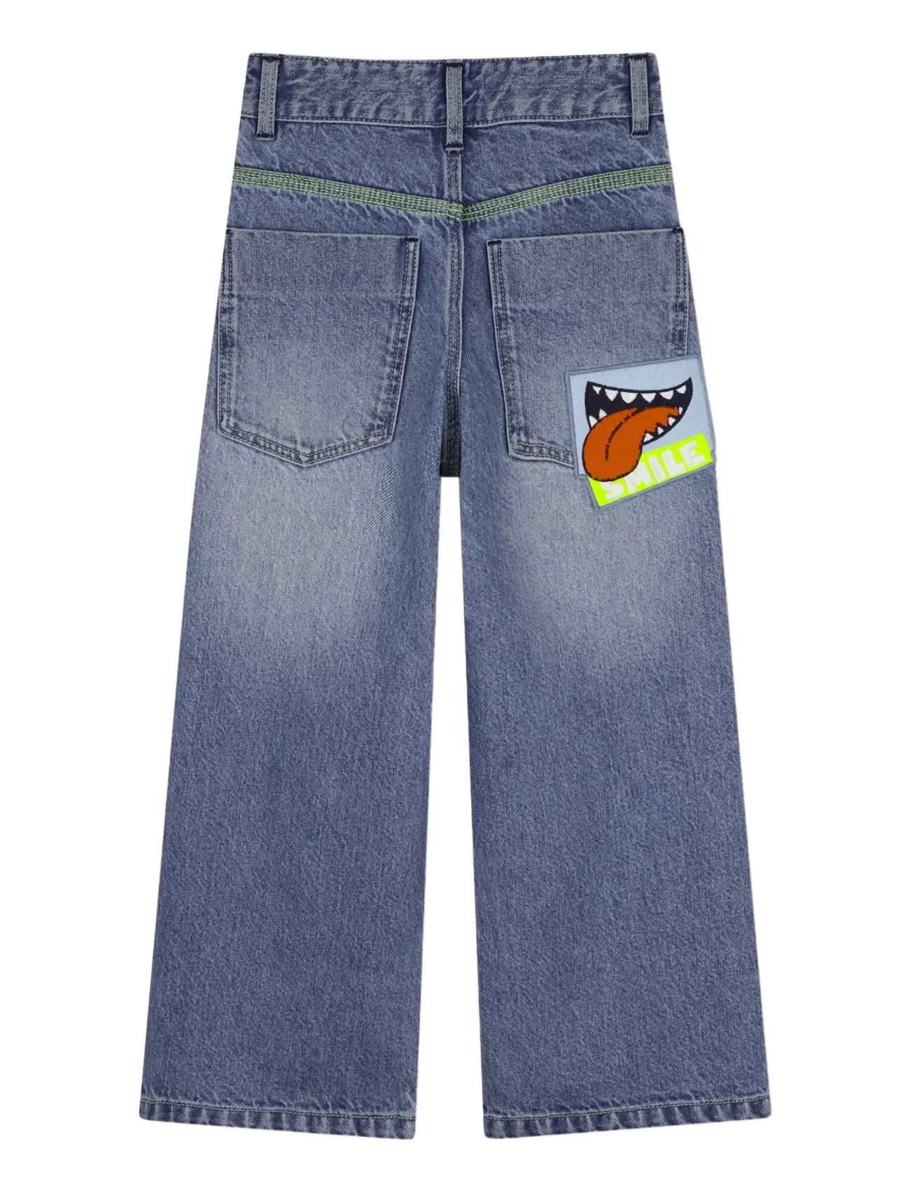 Billieblush - DENIM TROUSERS - loose jeans - double stone+bleach - 2