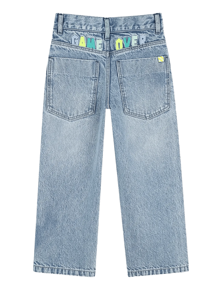 Billieblush - DENIM TROUSERS - regular jeans - double stone+bleach - 2