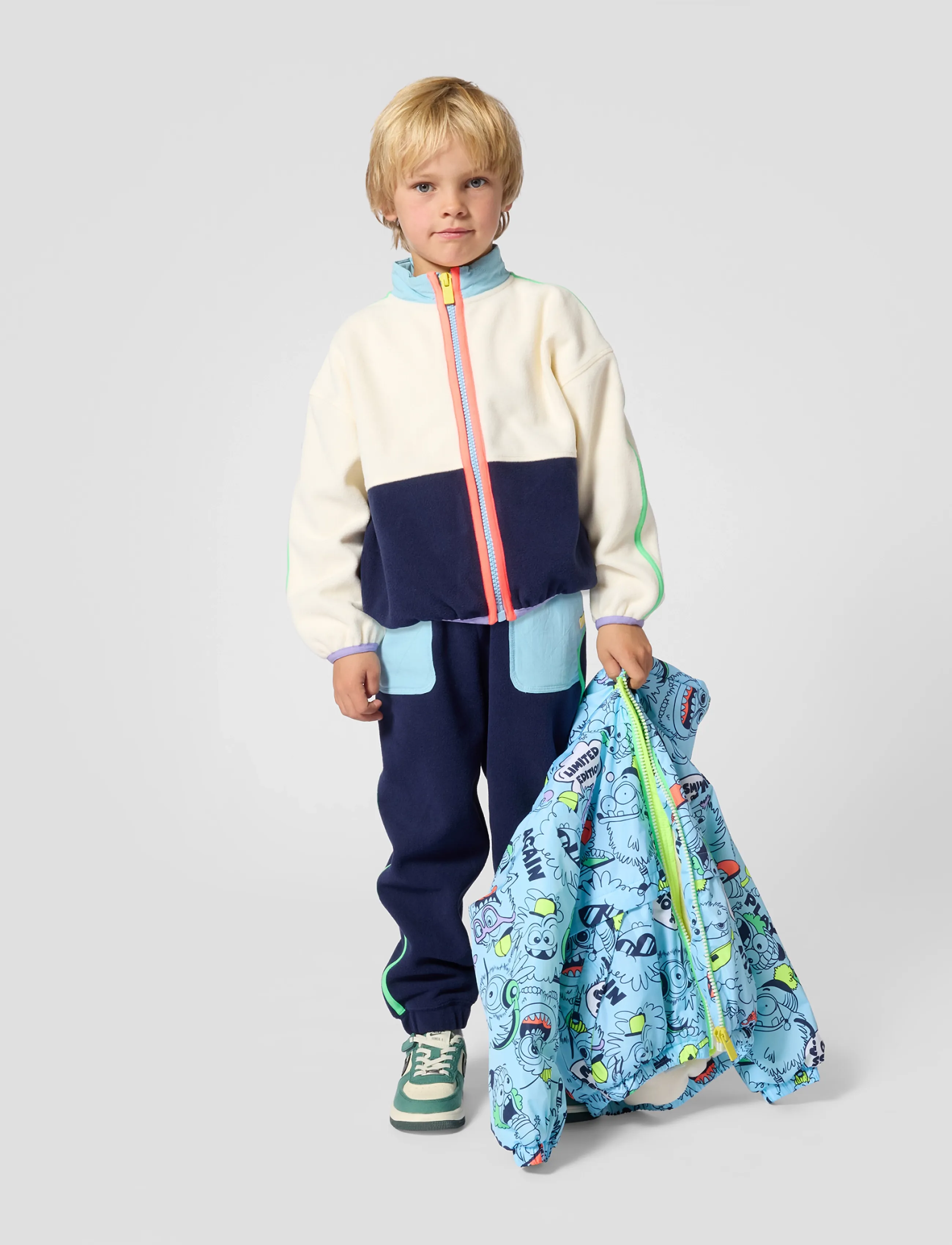 Billieblush JOGGING BOTTOMS - Dressipüksid - NAVY / navy