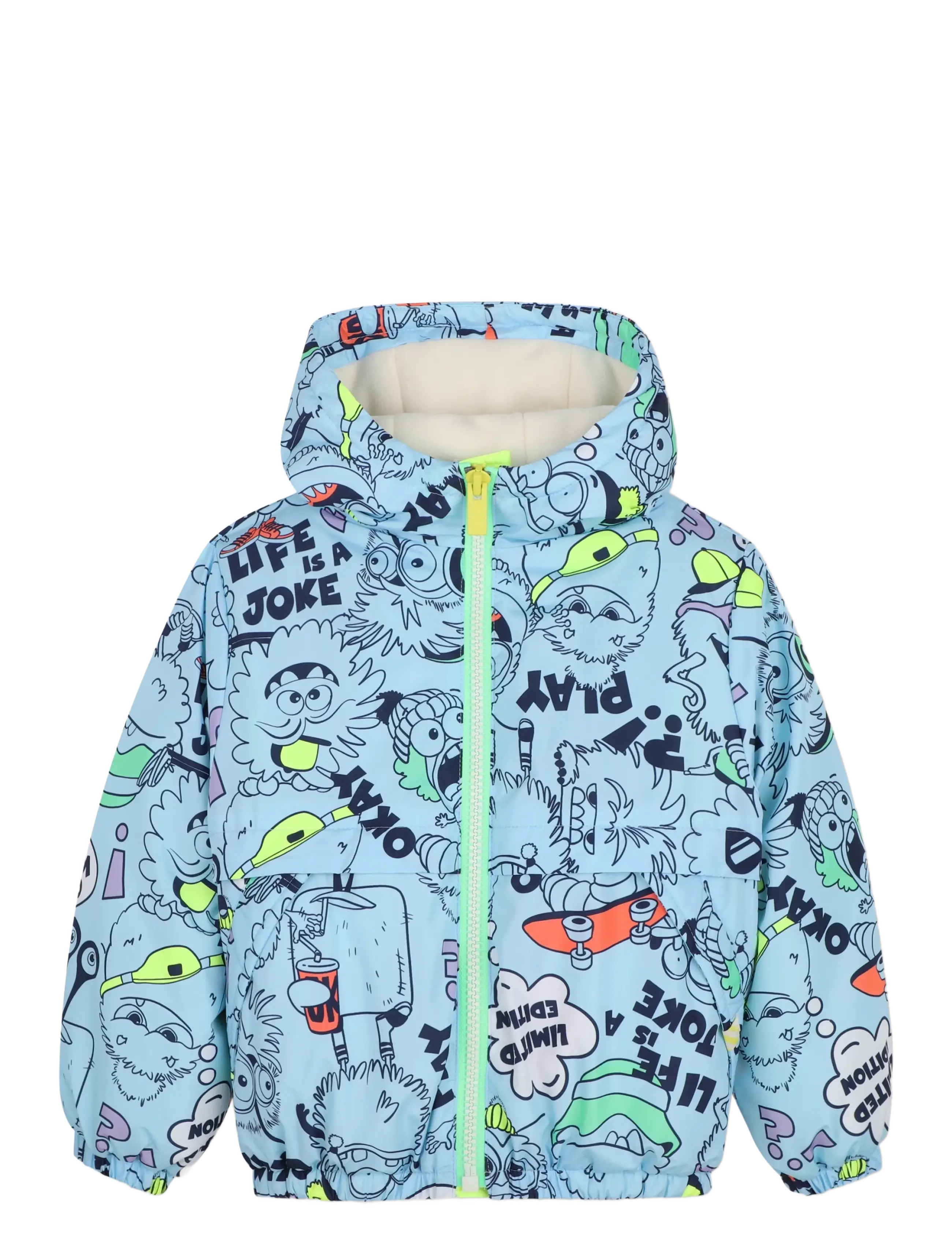 Billieblush HOODED WINDBREAKER - Regnjackor - BLUE / blue