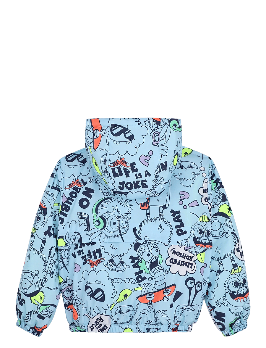 Billieblush - HOODED WINDBREAKER - vindjackor - blue - 2