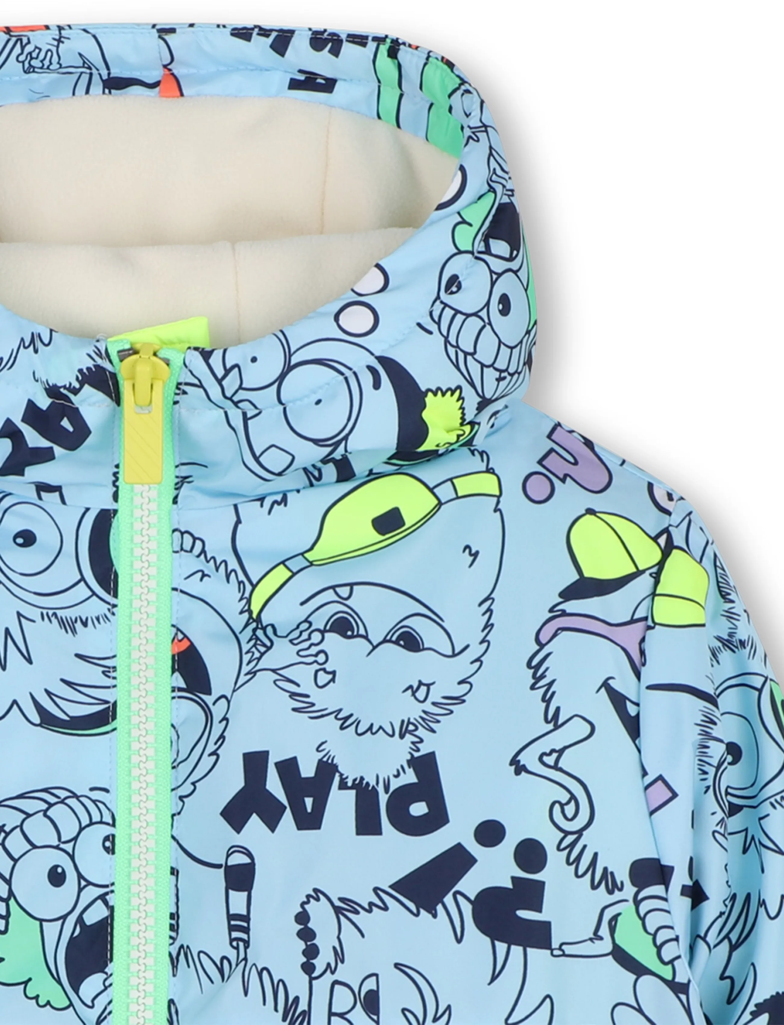 Billieblush - HOODED WINDBREAKER - vindjackor - blue - 3