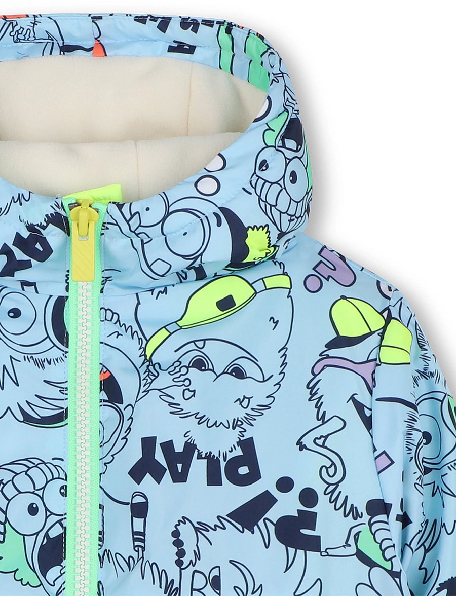Billieblush - HOODED WINDBREAKER - vindjackor - blue - 3